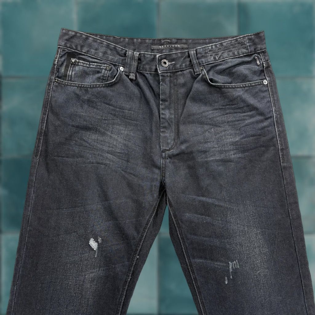 Sean John VINTAGE Sean John Hamilton Jeans Mens 36x32 Black Straight Denim Hip Hop Y2K Size US 36 / EU 52 - 1 Thumbnail
