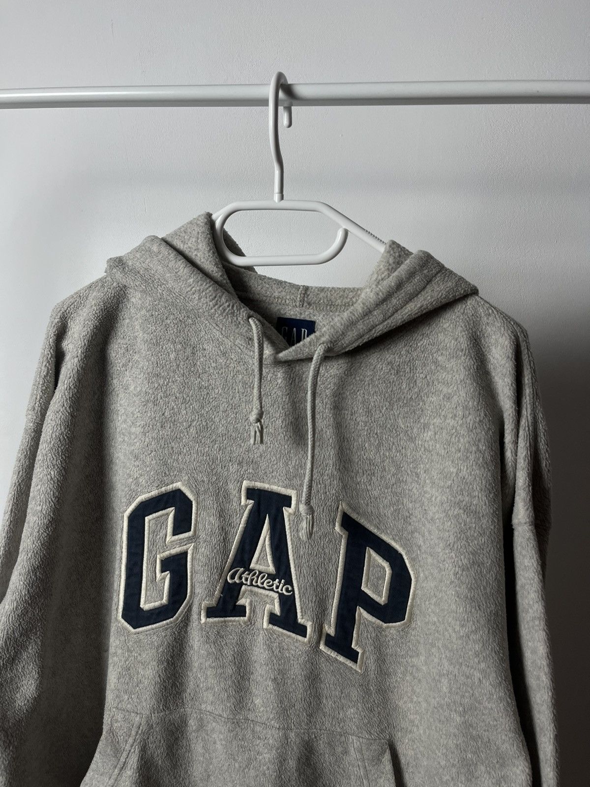 Gap × Japanese Brand × Vintage Vintage Gap Fleece Baggy Hoodie Size US M / EU 48-50 / 2 - 2 Thumbnail