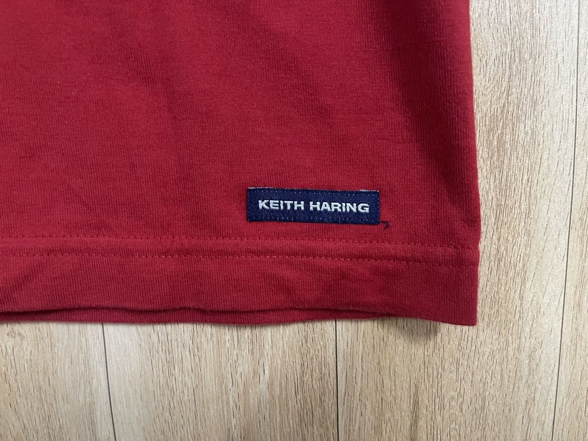 Japanese Brand × Keith Haring × Vintage Vintage Y2K Keith Haring Barking Dog Art M x Uniqlo Size US M / EU 48-50 / 2 - 8 Thumbnail
