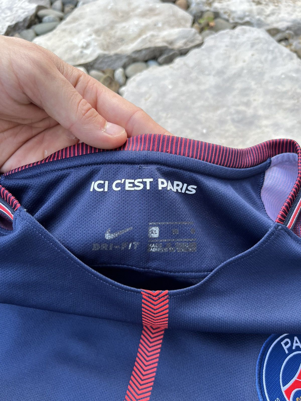 Nike Nike PSG Paris Saint Germain 2017/2018 soccer jersey t-shirt Size US XL / EU 56 / 4 - 16 Thumbnail