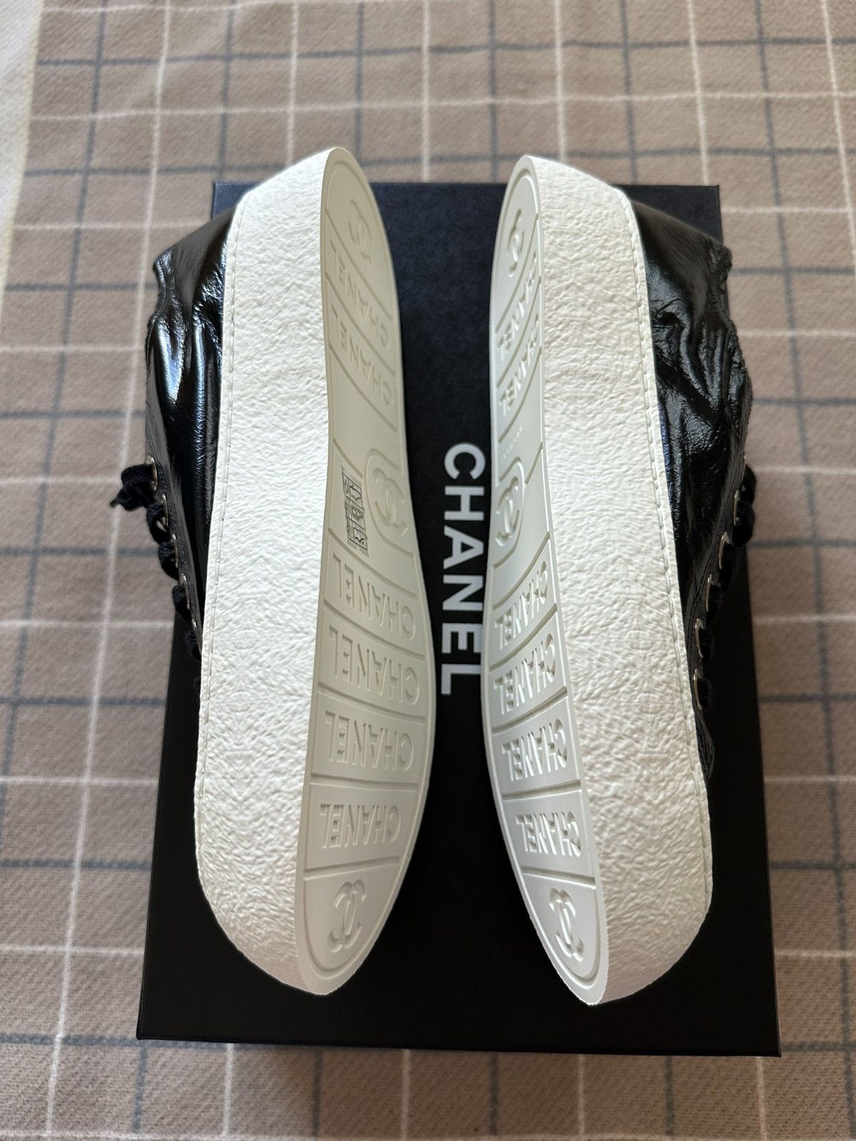 Chanel Chanel sneaker Black 38.5 Size US 8.5 / IT 38.5 - 5 Thumbnail