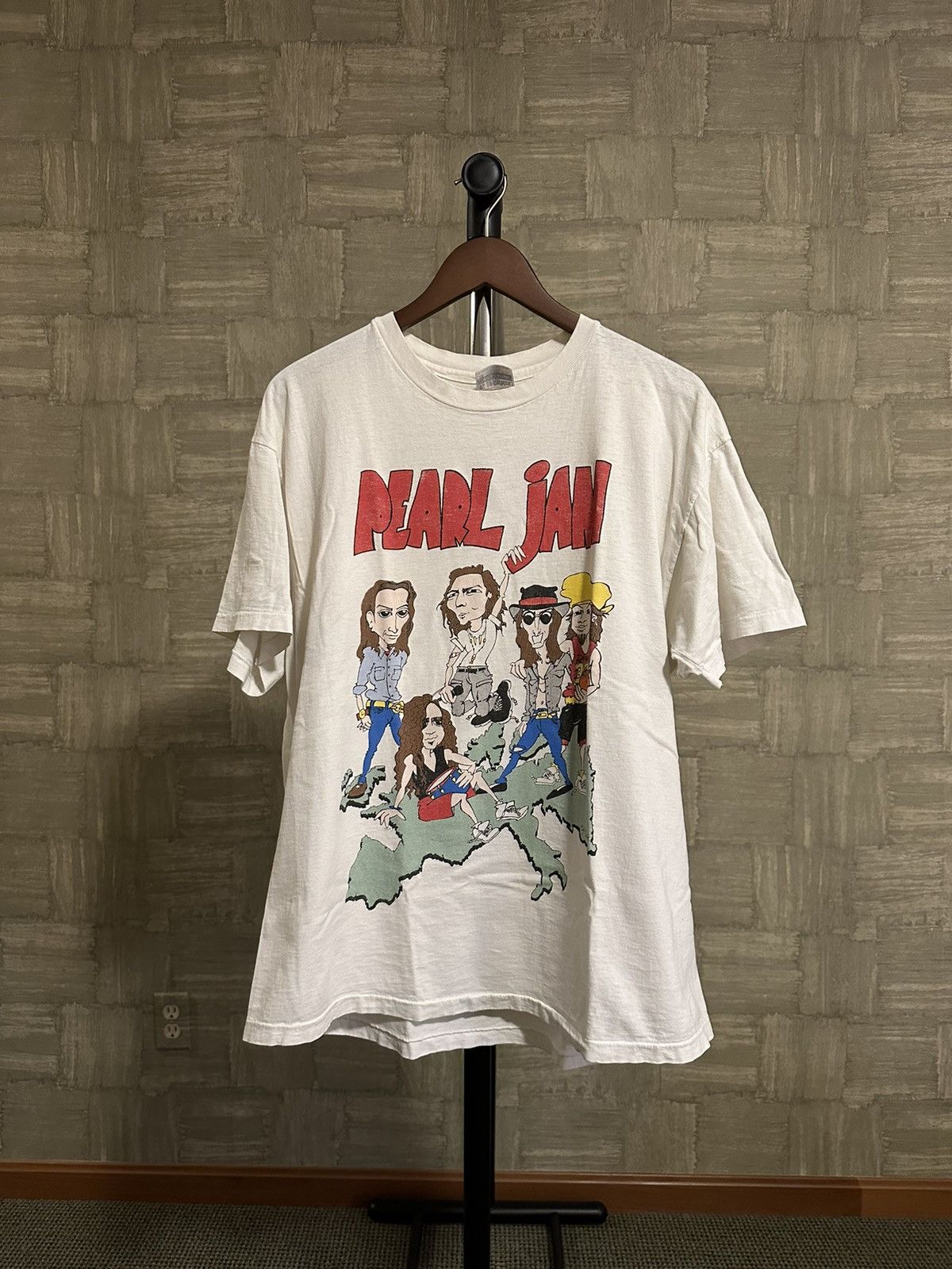 Band Tees × Vintage Vintage Pearl Jam “World Jam” T-Shirt Tee Size US XL / EU 56 / 4 - 1 Thumbnail