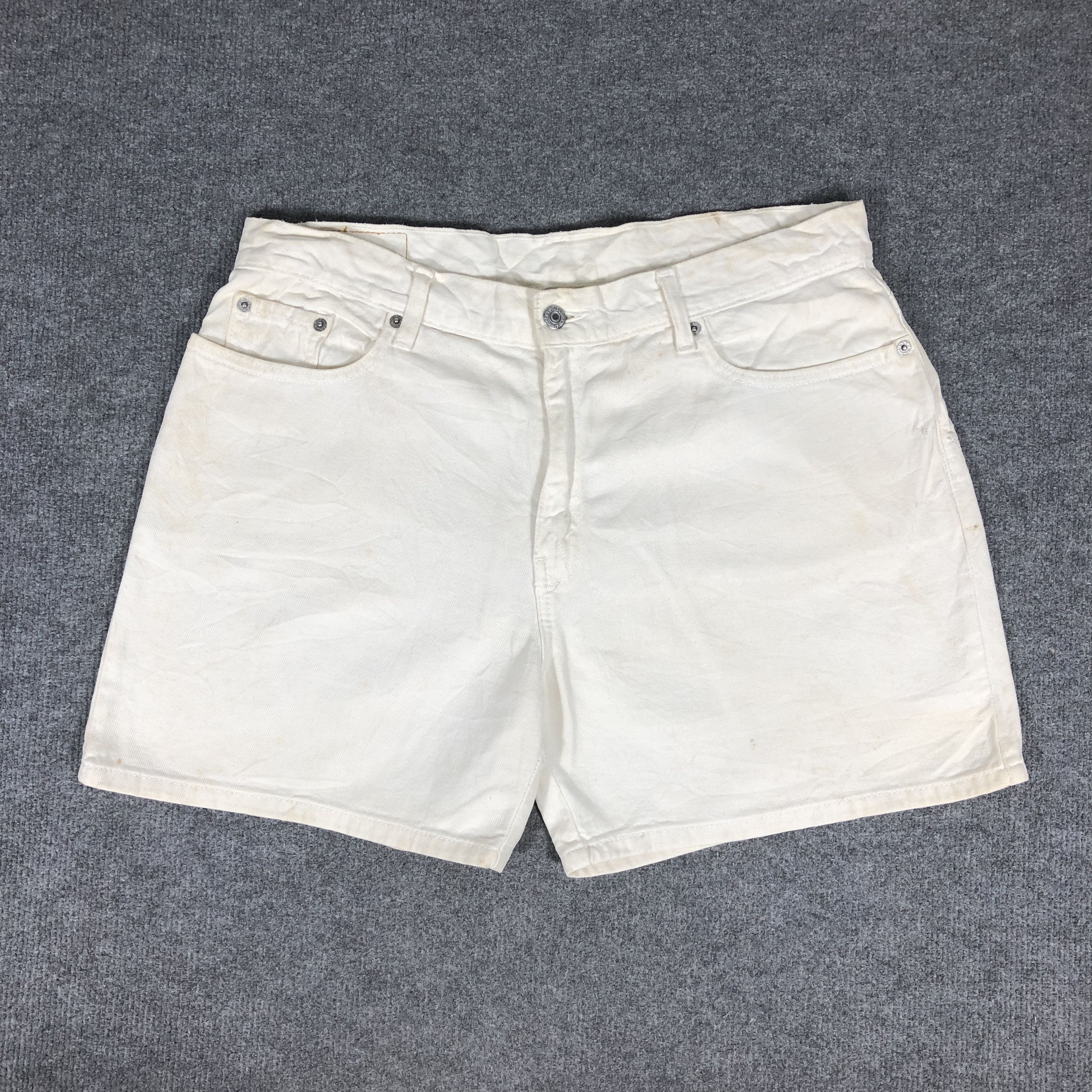 Levi's × Vintage Womens 90s Vintage Levis Jeans Short Pants L1079W Size 35" - 1 Thumbnail