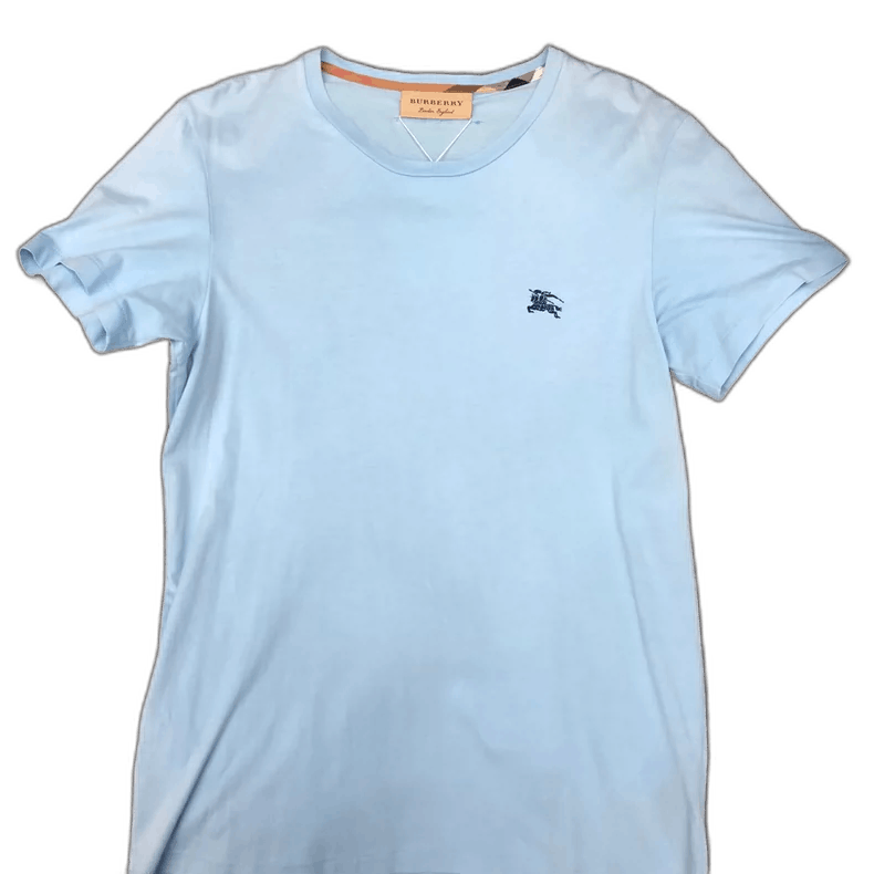 Burberry Burberry light blue short sleeve tee Size US XXS / EU 40 - 1 Thumbnail