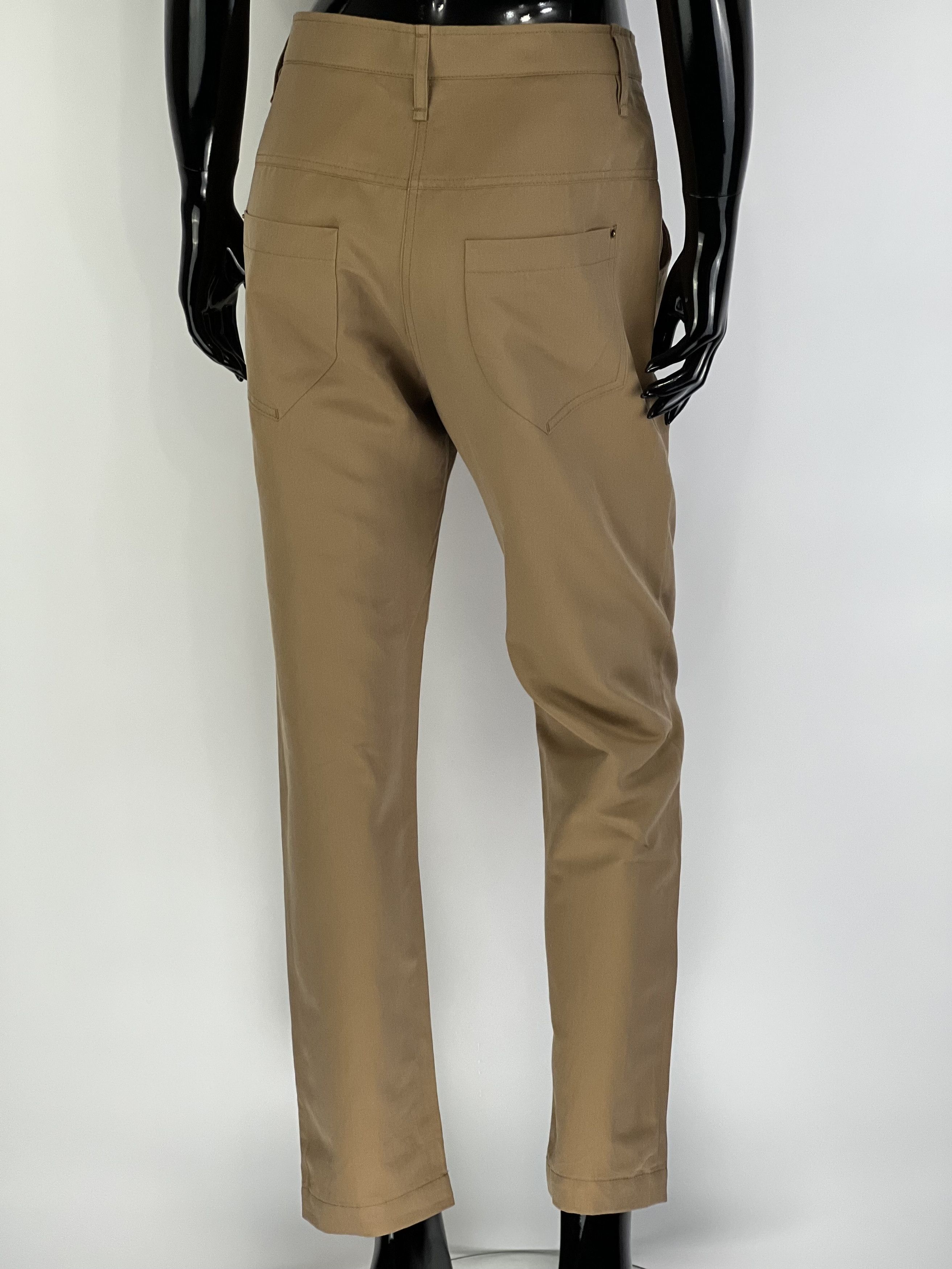 Brunello Cucinelli Brunello Cucinelli Womens Ramie/Cotton Pants Size IT42 Size 28" / US 6 / IT 42 - 3 Thumbnail