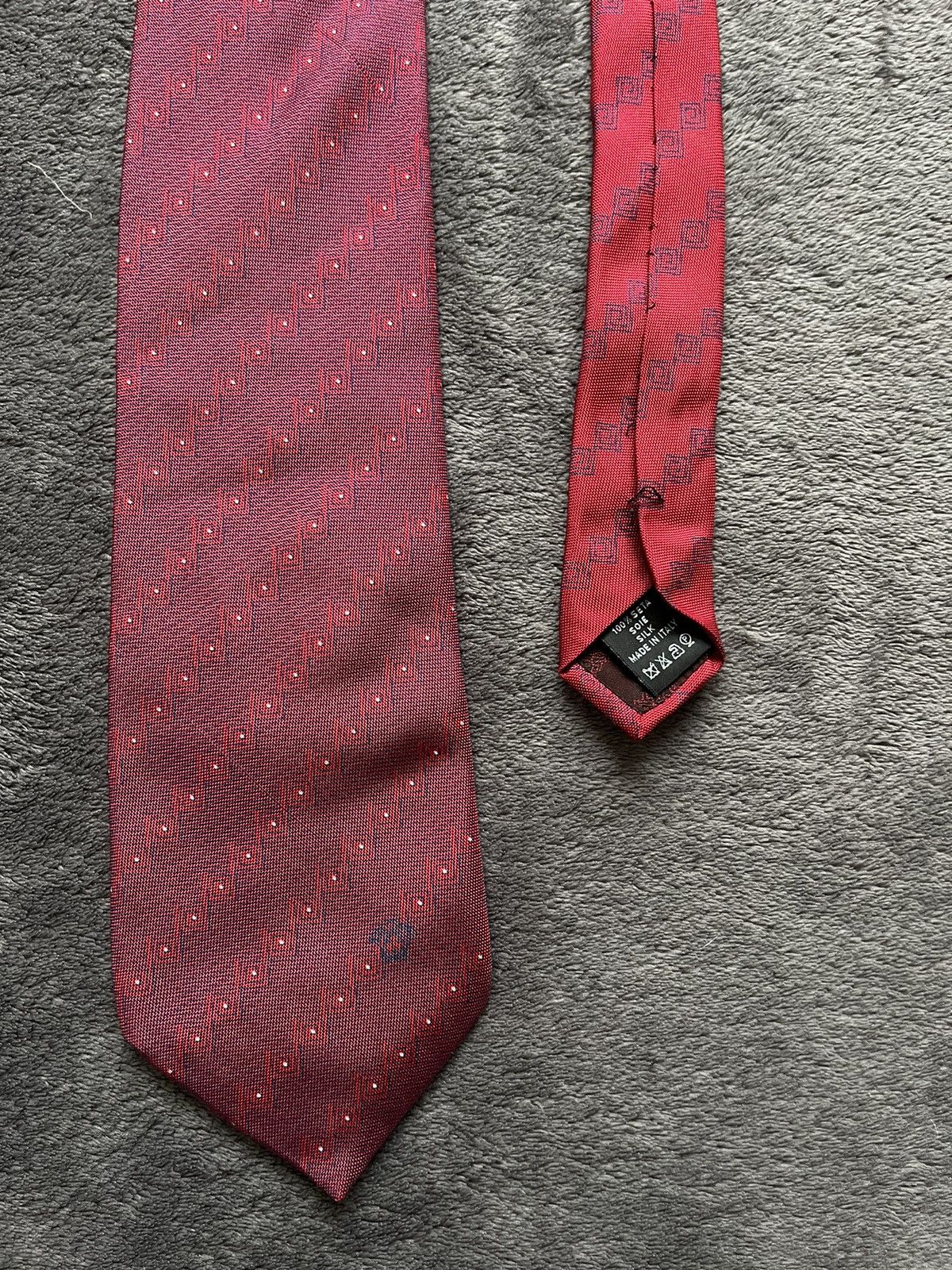 Versace × Vintage Gianni Versace Tie silk Size ONE SIZE - 3 Thumbnail