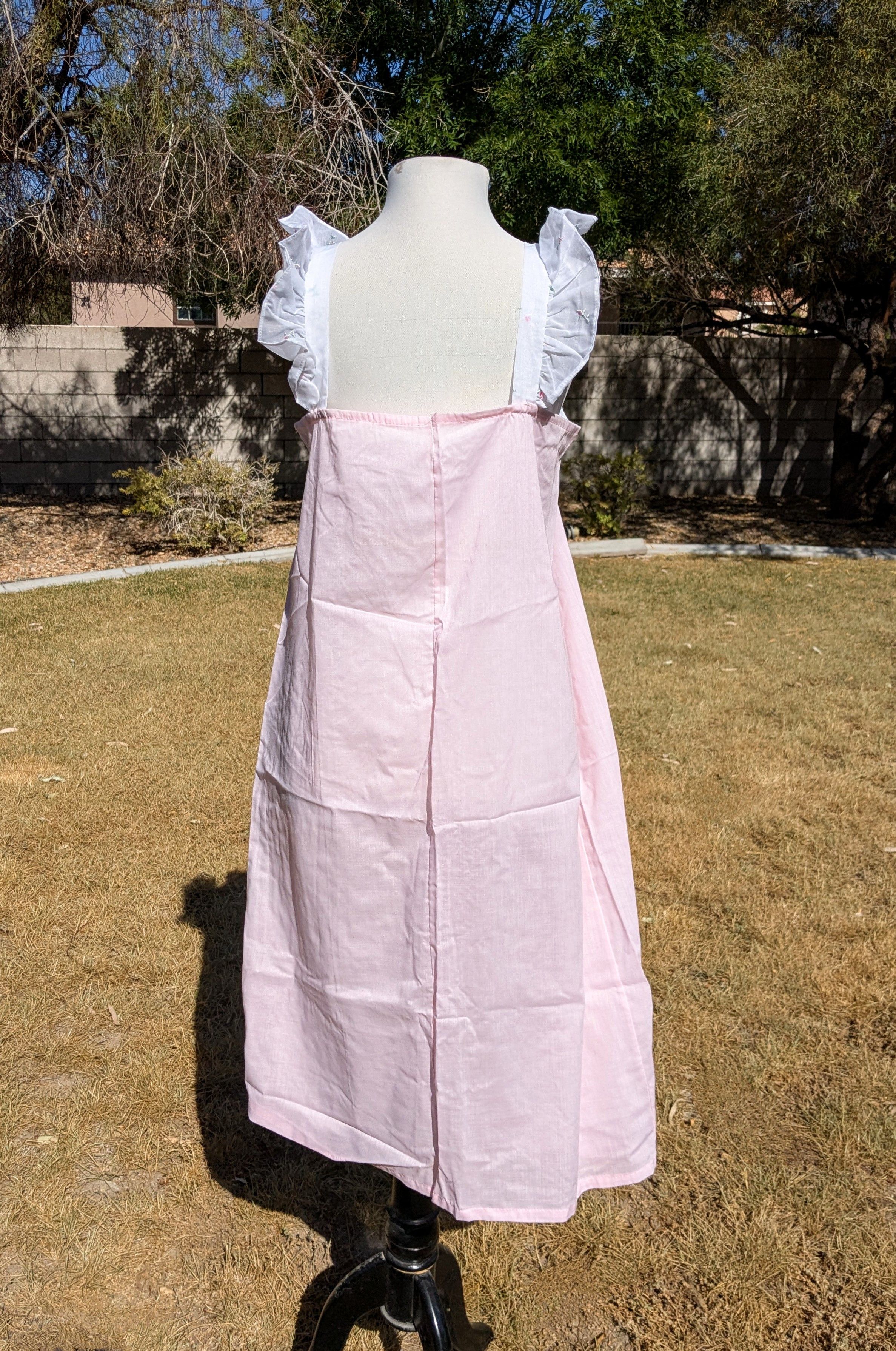 Vintage Vintage 1980s Demi's USA Floral Accents Night Gown Petite Size S / US 4 / IT 40 - 4 Thumbnail
