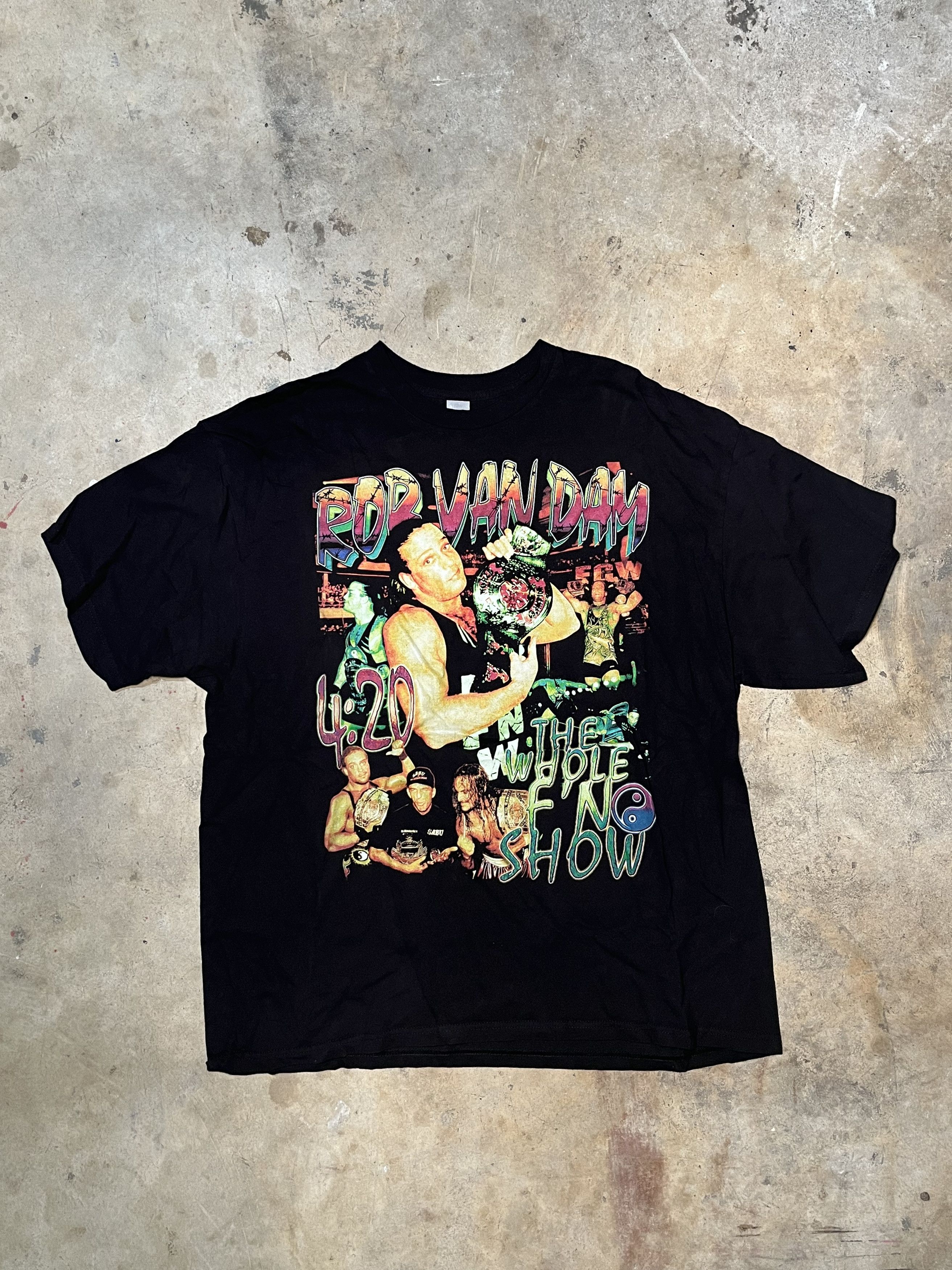 Rob Van Dam x Sabu Vintage Bootleg Tee