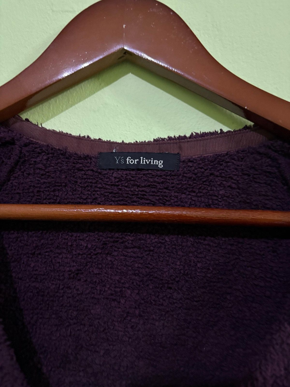 Y's × Yohji Yamamoto Yohji Yamamoto Crop Tops Shirt Design Fleece Shirt Size US M / EU 48-50 / 2 - 7 Thumbnail