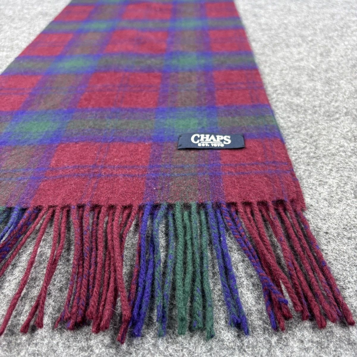 Chaps × Vintage Chaps Scarf # D724 # Muffler # Neckwear # Nova Check Size ONE SIZE - 8 Thumbnail