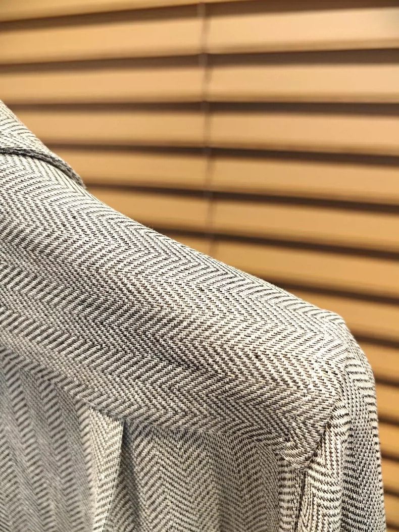 Loro Piana LORO PIANA Men's linen shirts Size US XS / EU 42 / 0 - 6 Thumbnail