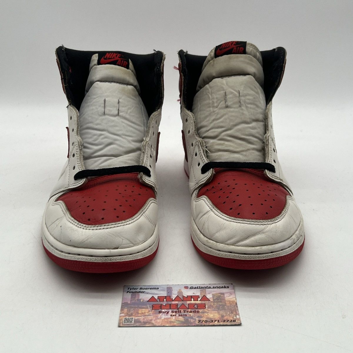 Nike Air Jordan 1 high heritage Size US 11.5 / EU 44-45 - 2 Thumbnail