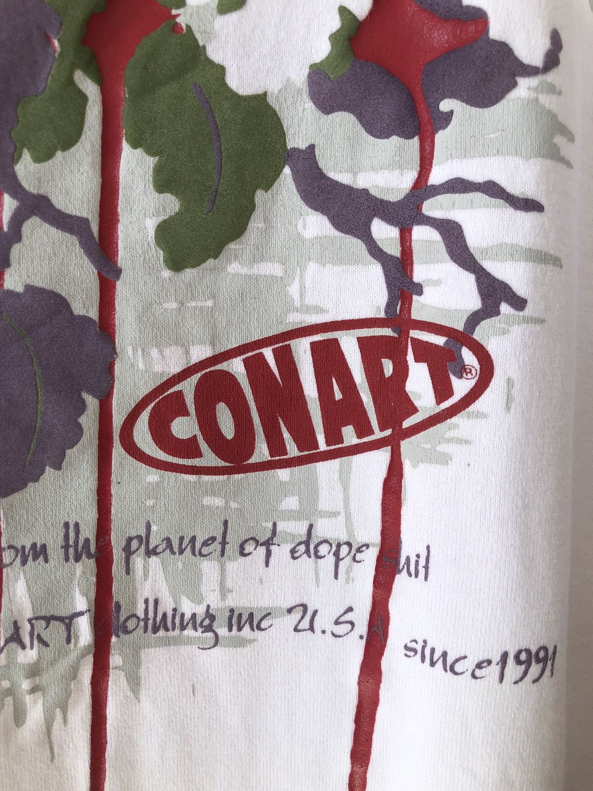 Santa Cruz Skateboards × Vintage Vintage CONART Streetwear LS Shirt Size US XXL / EU 58 / 5 - 4 Thumbnail
