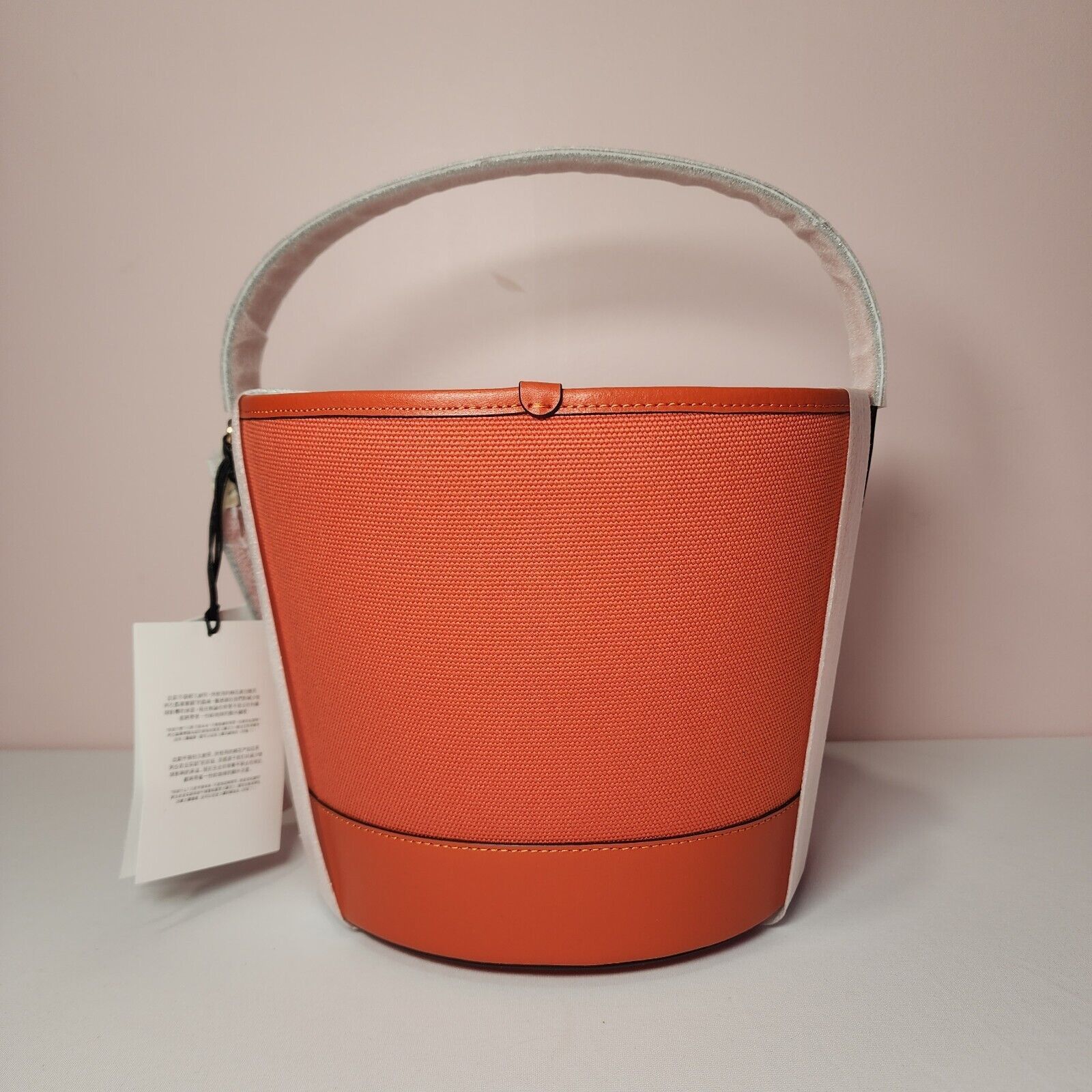 Coach NWT Coach CW533 Halloween Trick Or Treat Bucket Pumpkin Face Size ONE SIZE - 4 Thumbnail