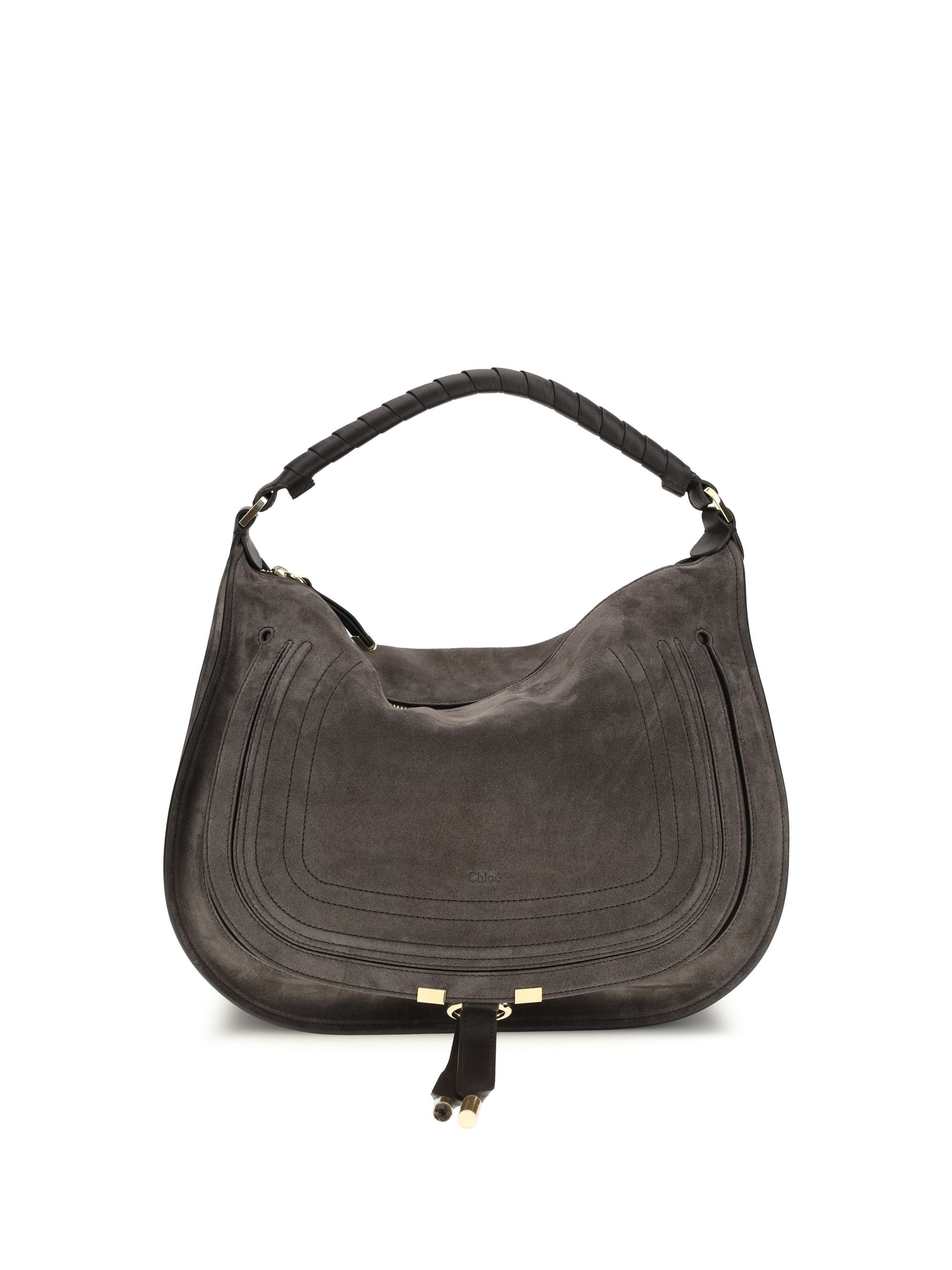 Chloe Marcie suede leather Shoulder Bag Size ONE SIZE - 1 Thumbnail
