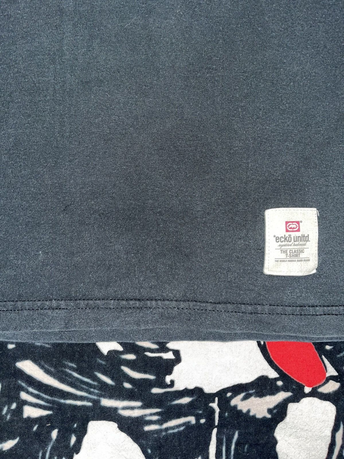 Other Crazy Y2K Faded Thrashed ERD Baggy Mall Skater Ecko Tee Size US M / EU 48-50 / 2 - 4 Thumbnail