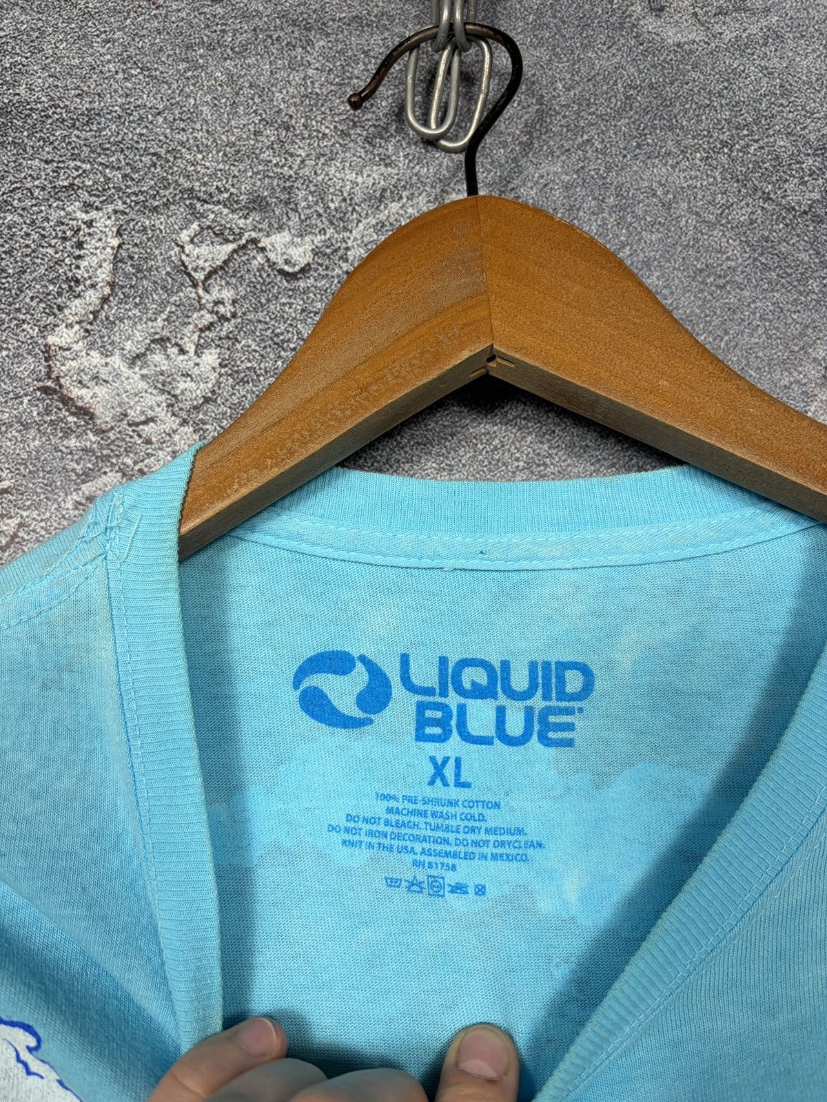 Liquid Blue Vintage Liquid Blue Grateful Dead Tie Dye T-shirt Size Xl Size US XL / EU 56 / 4 - 11 Thumbnail