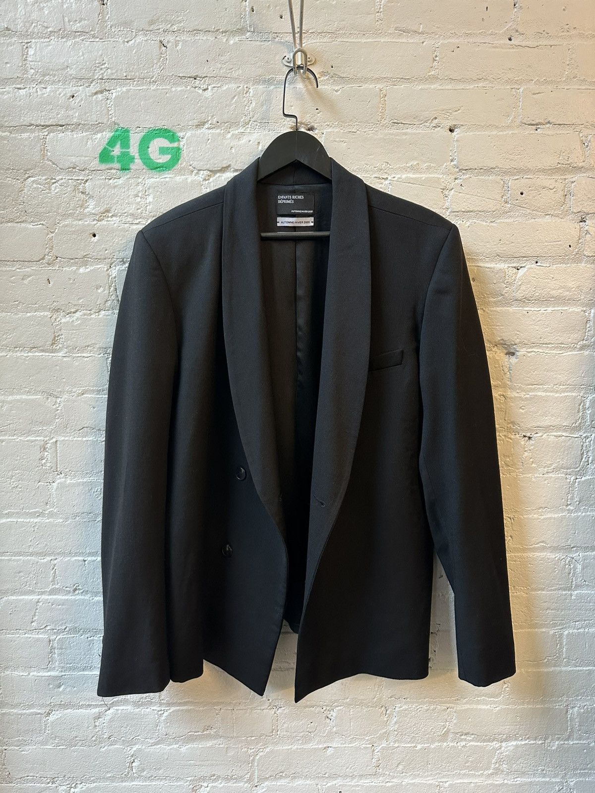 Enfants Riches Deprimes ENFANT RICHES DEPRIMES RUNWAY BLAZER Size 50S - 1 Thumbnail