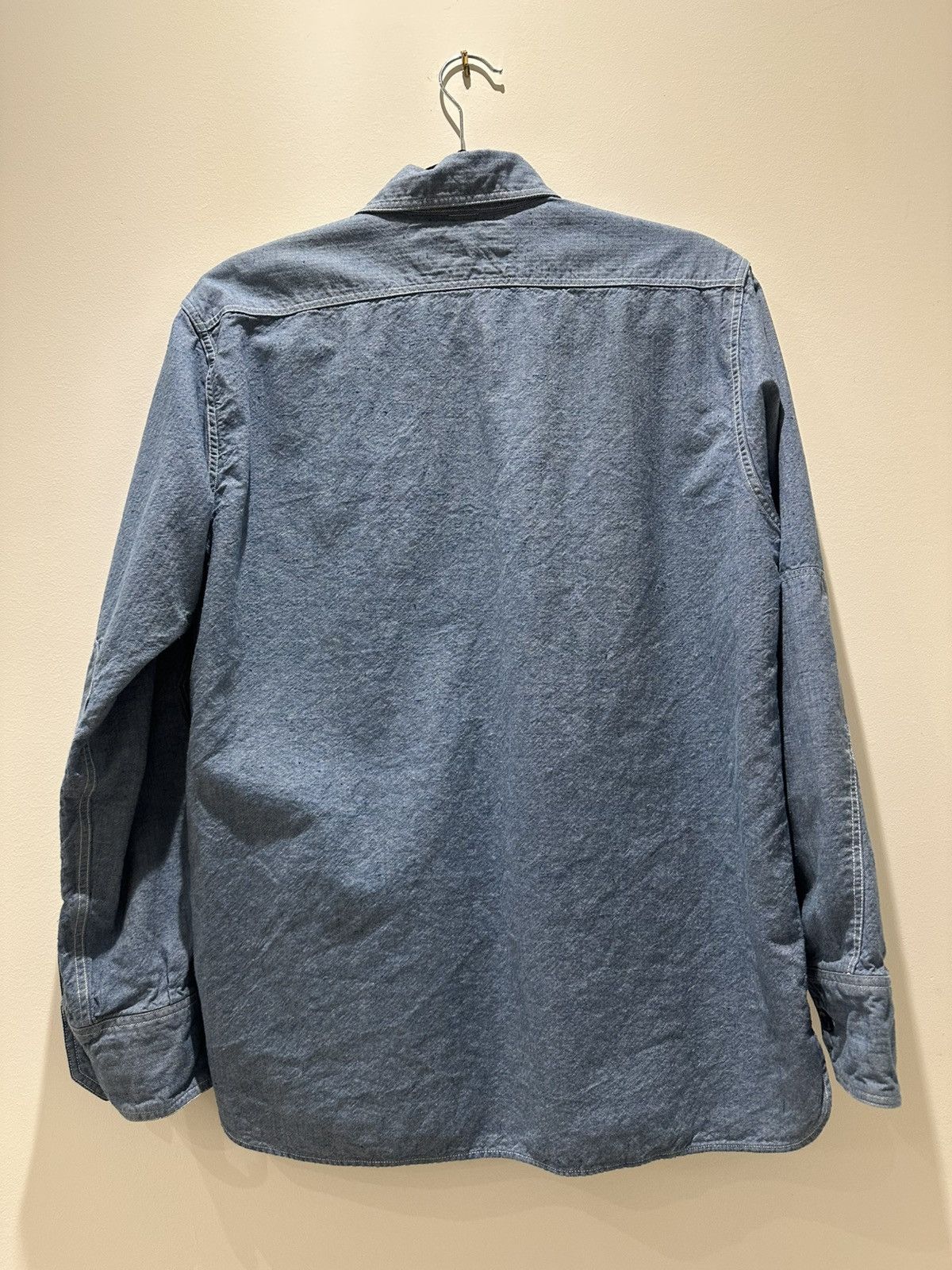 Mister Freedom Snipes Shirt - Indigo HBT Size US M / EU 48-50 / 2 - 2 Thumbnail