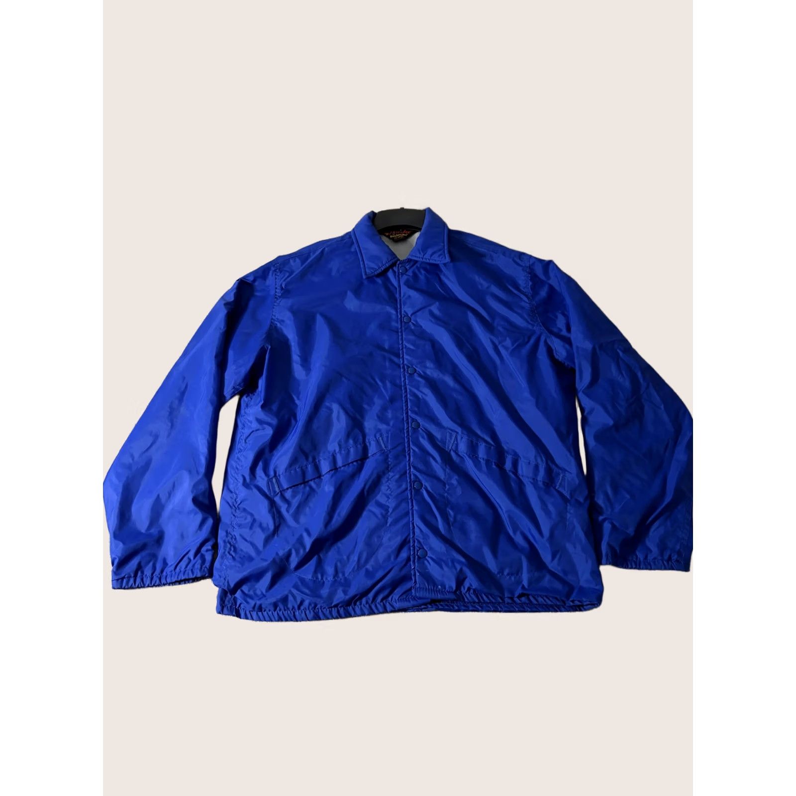 Dunbrooke Vintage Pla-Jac by Dunbrooke Jacket Mens L Blue Windbreaker Snap Front Made USA 80s Size US L / EU 52-54 / 3 - 1 Thumbnail