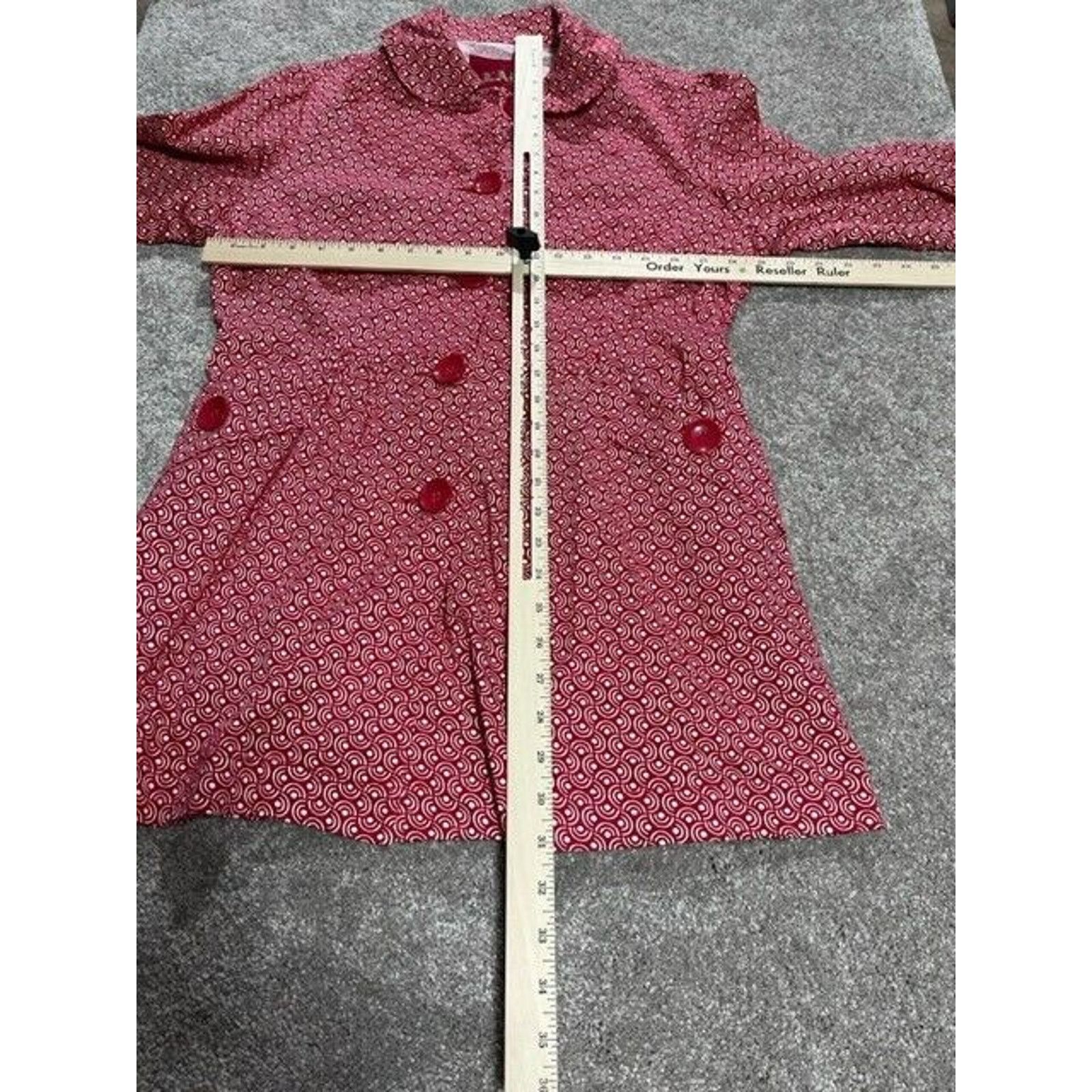 Other Vintage Live A Little Dress Womens L Housewife Trad Wife Size L / US 10 / IT 46 - 3 Thumbnail