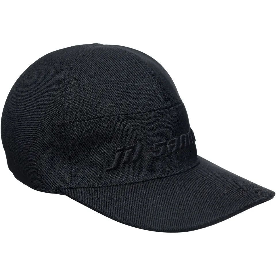 Jil Sander o1loc1c1124 Size: OS/ Wool Cap in Black Size ONE SIZE - 4 Thumbnail