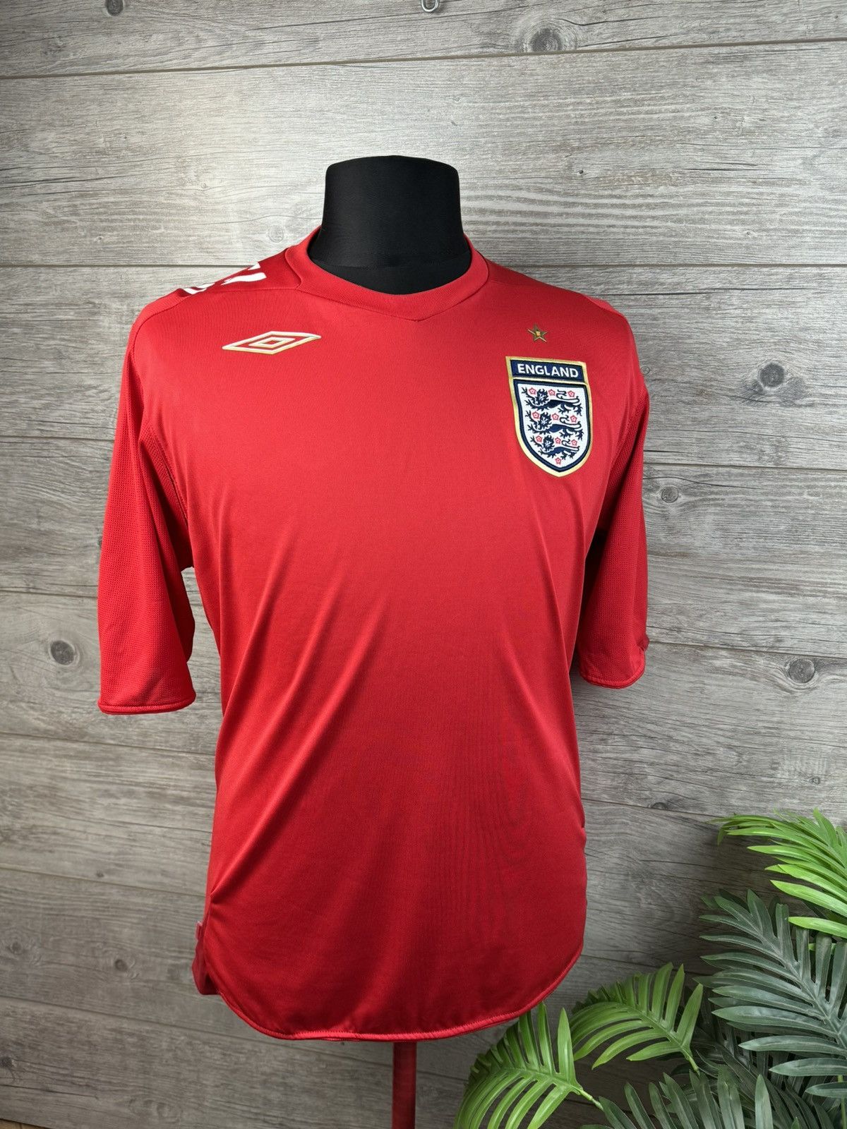 Umbro England 2006 2008 Umbro Football Shirt Size XL Jersey Size US XL / EU 56 / 4 - 2 Thumbnail