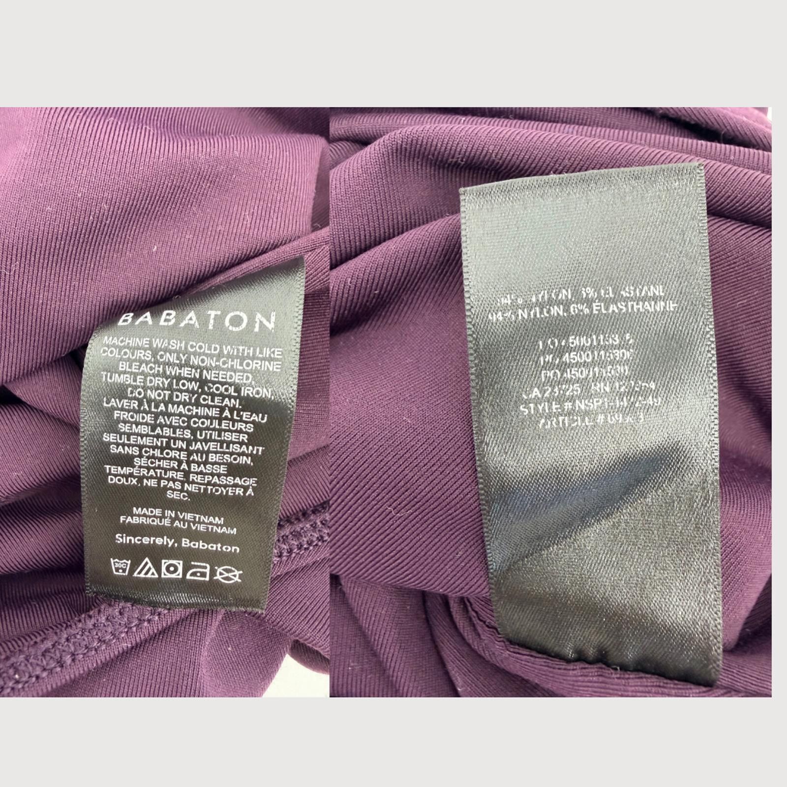 Other Aritzia Babaton Contour Square Neck Bodysuit Eggplant XS Size ONE SIZE - 5 Thumbnail