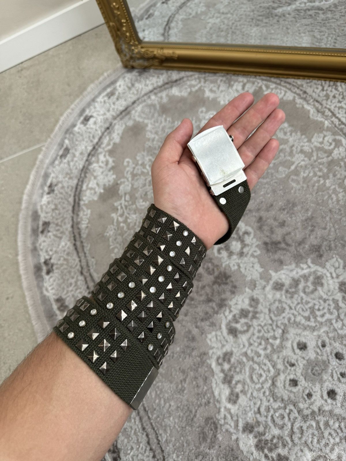 If Six Was Nine Number Nine Y2K JAPANESE BELT GOTH PUNK RAVE KANYE STYLE Size ONE SIZE - 1 Thumbnail