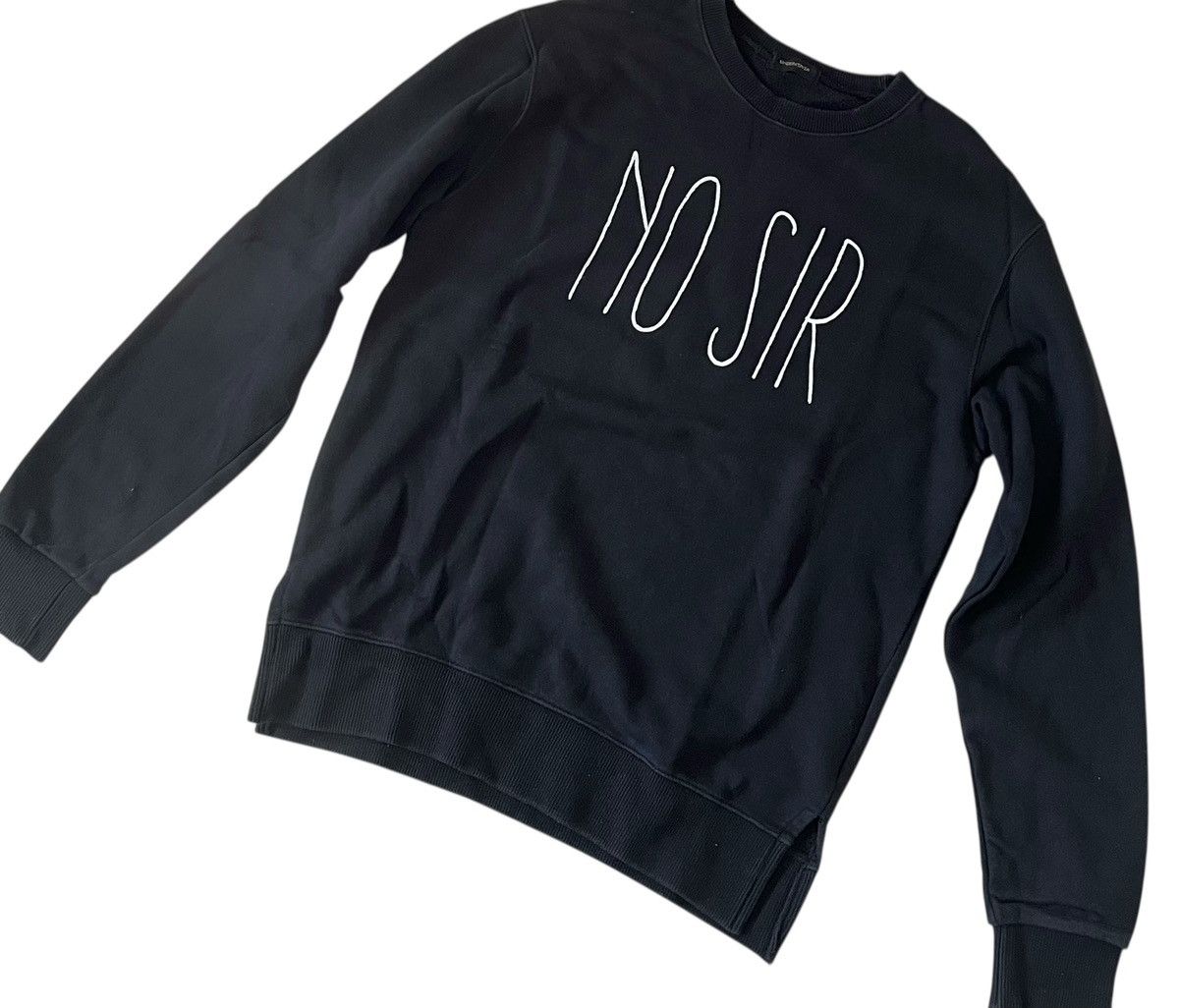 Undercover Undercover no sir black sweatshirt Size US S / EU 44-46 / 1 - 2 Thumbnail