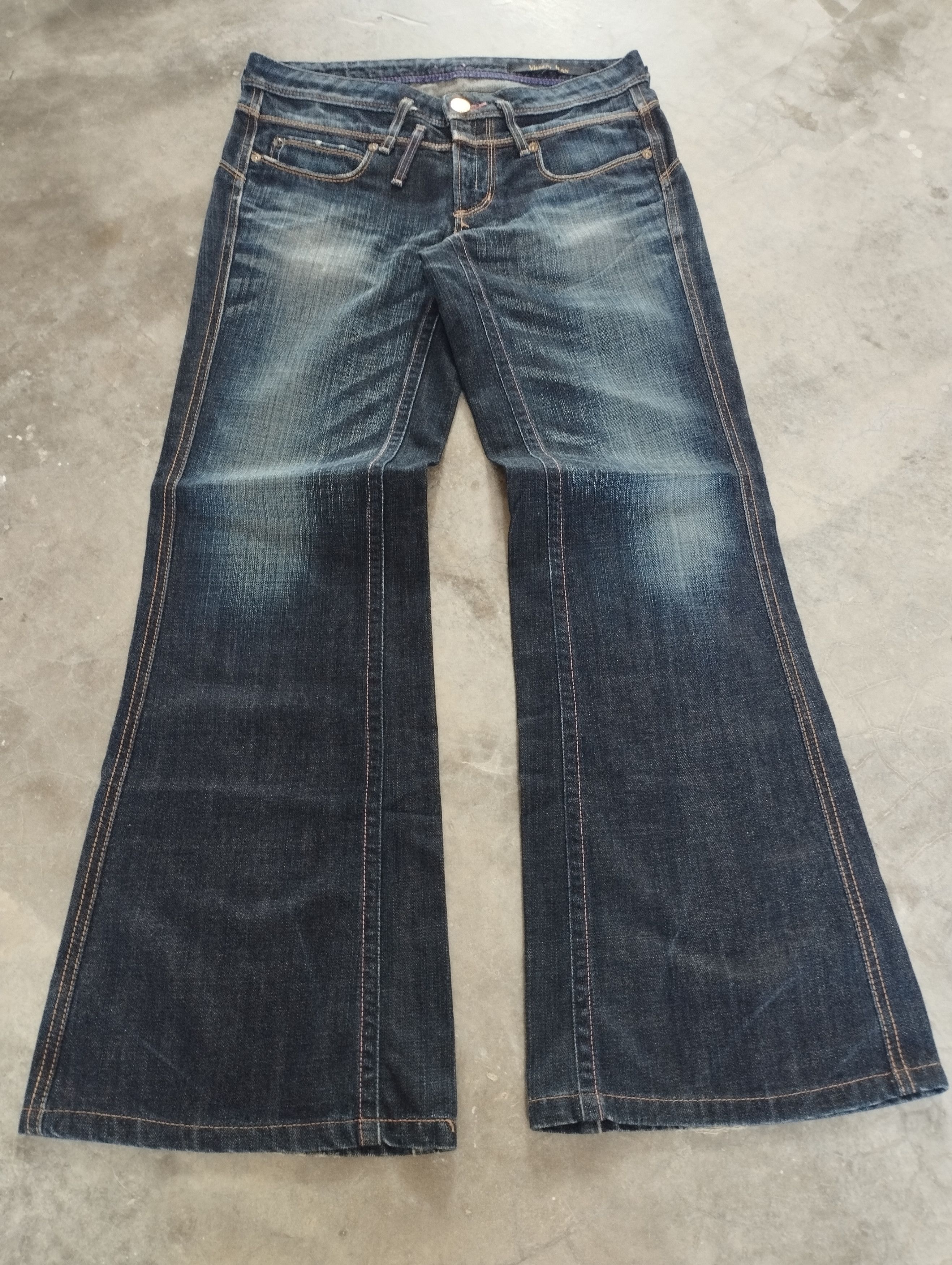 Tornado Mart Super Flare Jeans Japan Edwin Bootcut Jeans Size US 29 - 1 Thumbnail