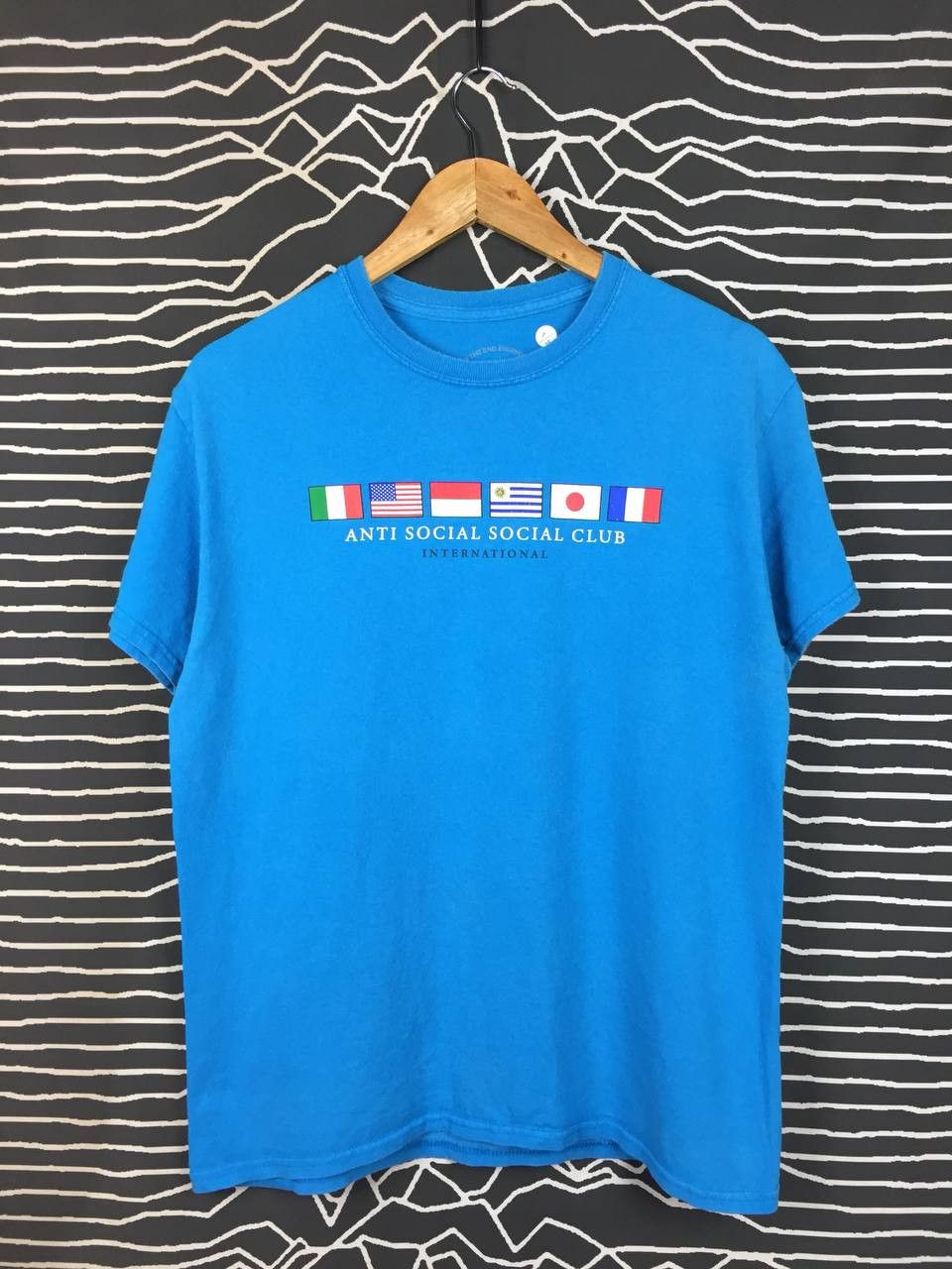 Anti Social Social Club Anti Social Social Club ASSC International Flags Graphic Tee Size US M / EU 48-50 / 2 - 5 Thumbnail