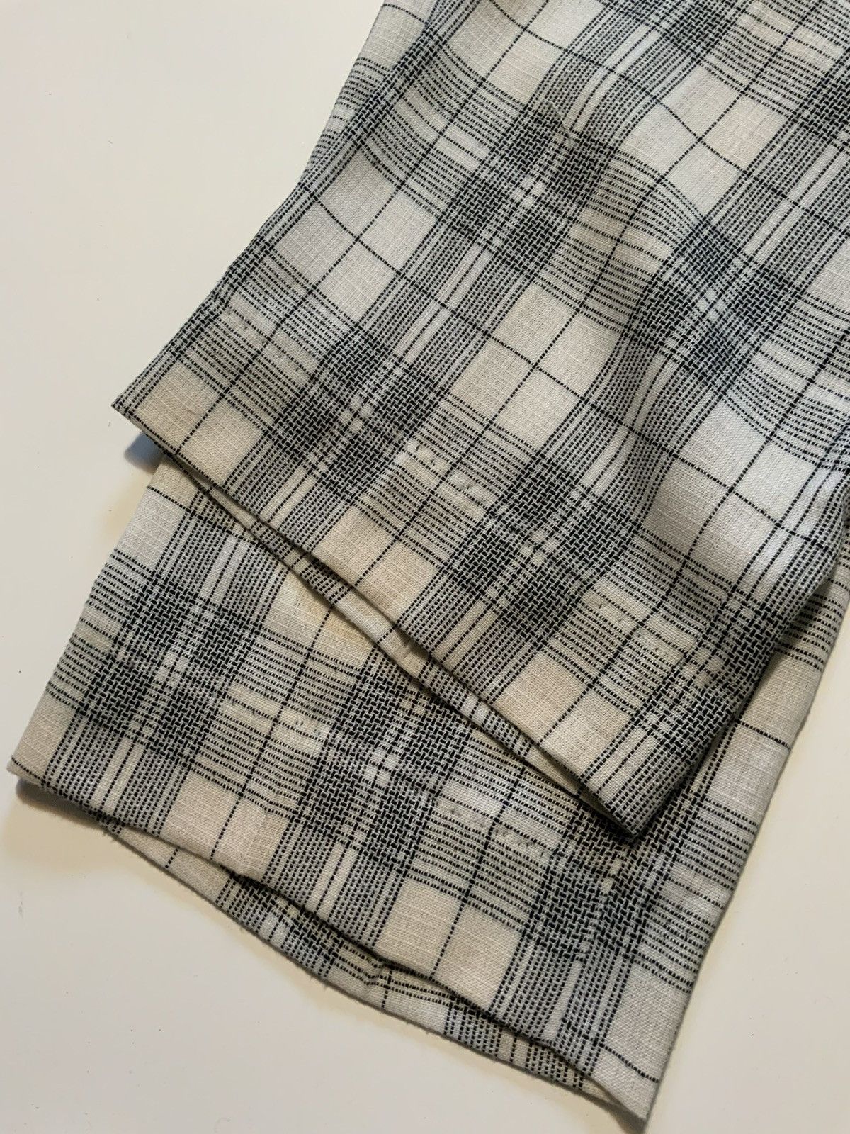 Vintage 70s PenWest Western Leisure Rockabilly Plaid Cowboy Pants Size US 32 / EU 48 - 9 Thumbnail