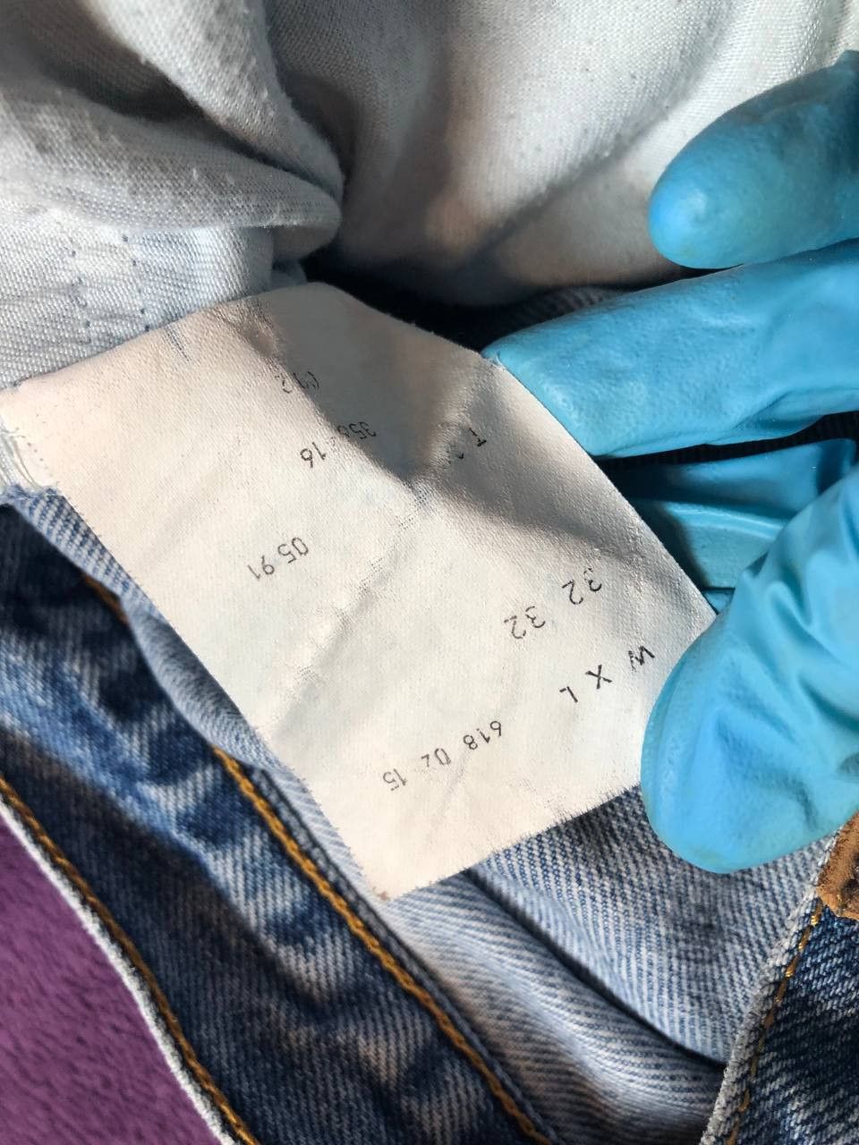 Levi's LEVIS 618 Vintage DISTRESSED Wash Jeans Regular Fit Size US 32 / EU 48 - 3 Thumbnail