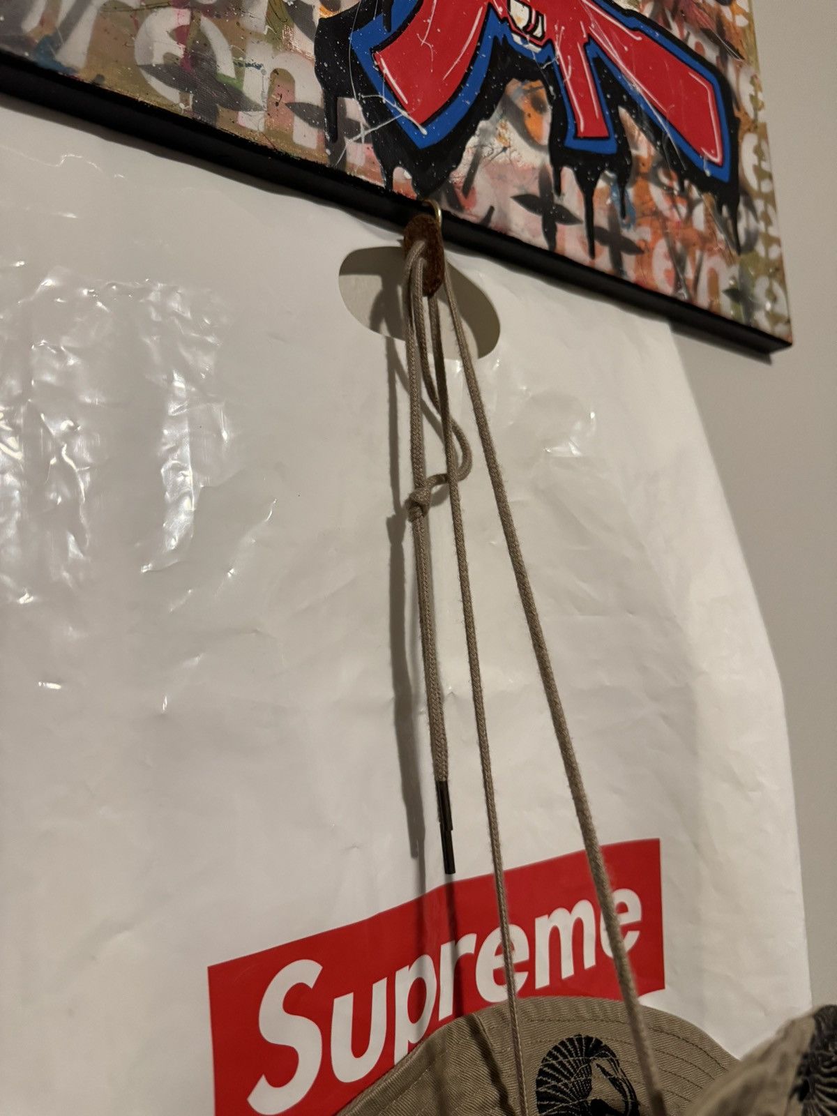 Sasquatchfabrix × Supreme Supreme Sasquatchfabrix Khaki Crane Crusher Bucket Hat Size ONE SIZE - 5 Thumbnail