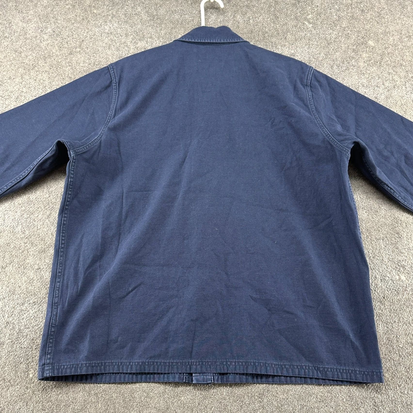 Filson Filson Jacket Mens XL Blue Navy Button Up Long Sleeve Shirt Field Jac Canvas Size US XL / EU 56 / 4 - 7 Thumbnail