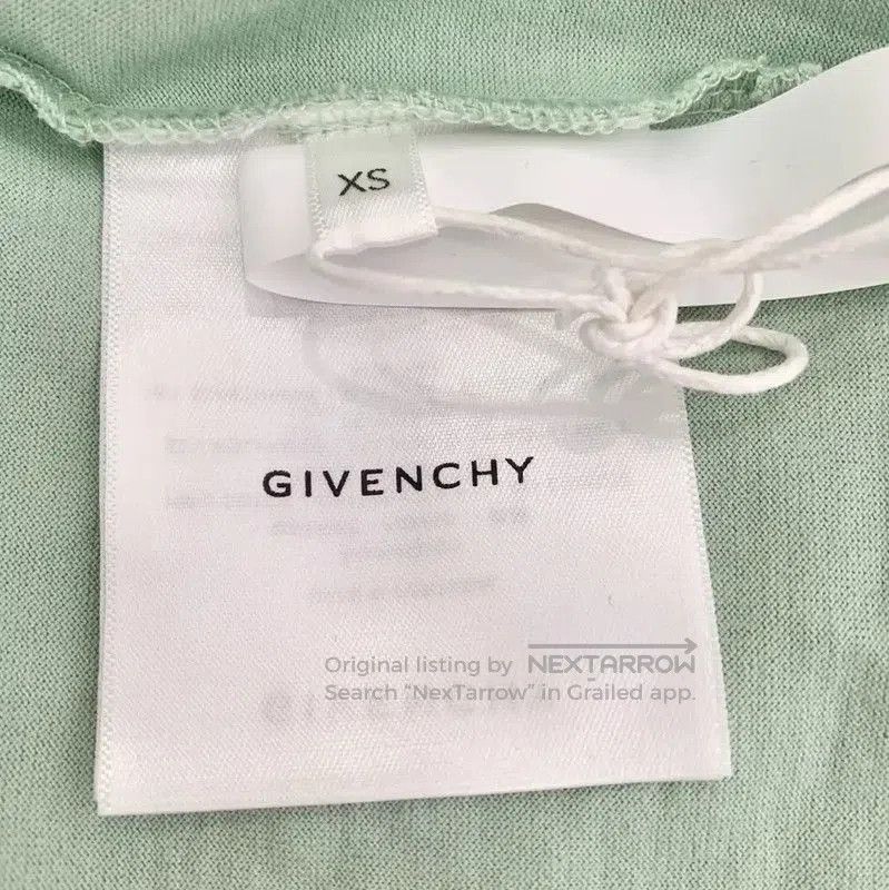 Givenchy Givenchy XS Green Logo Cotton Long Sleeve Hoodie . Size XS / US 0-2 / IT 36-38 - 7 Thumbnail