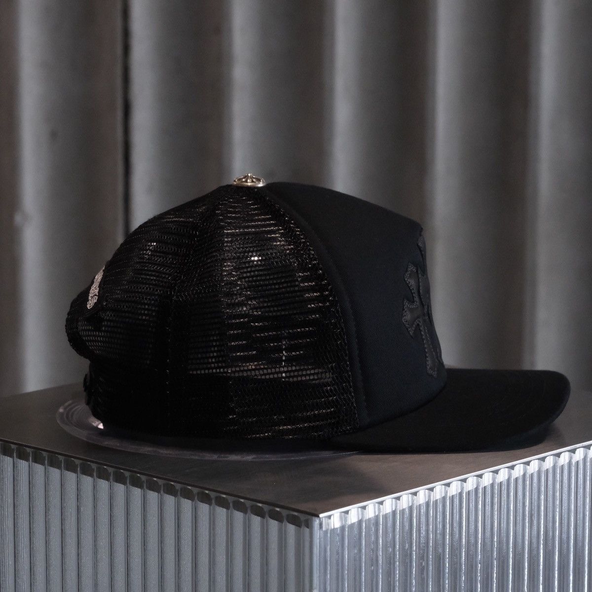 Chrome Hearts CHROME HEARTS TRUCKER CAP - CEMETERY PATCHWORK Size ONE SIZE - 4 Thumbnail
