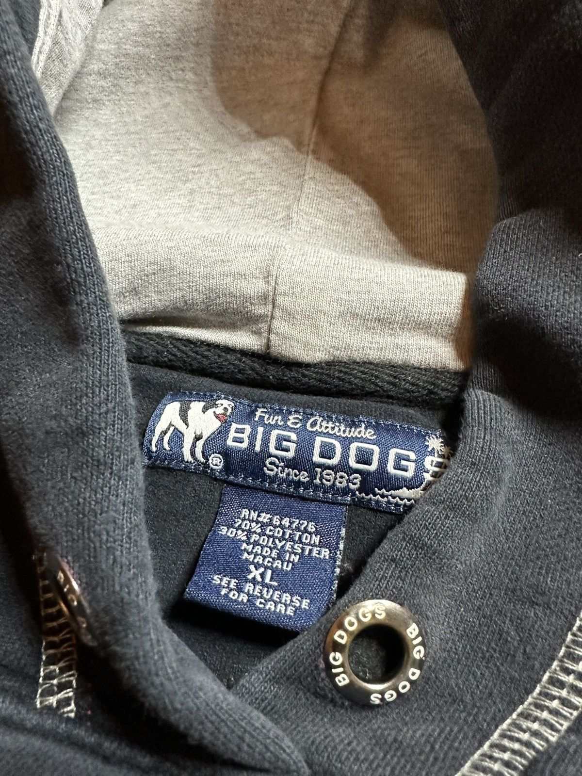 Big Dogs × JNCO × Vintage y2k Big Dogs embroidered hoodie large skate Size US L / EU 52-54 / 3 - 5 Thumbnail