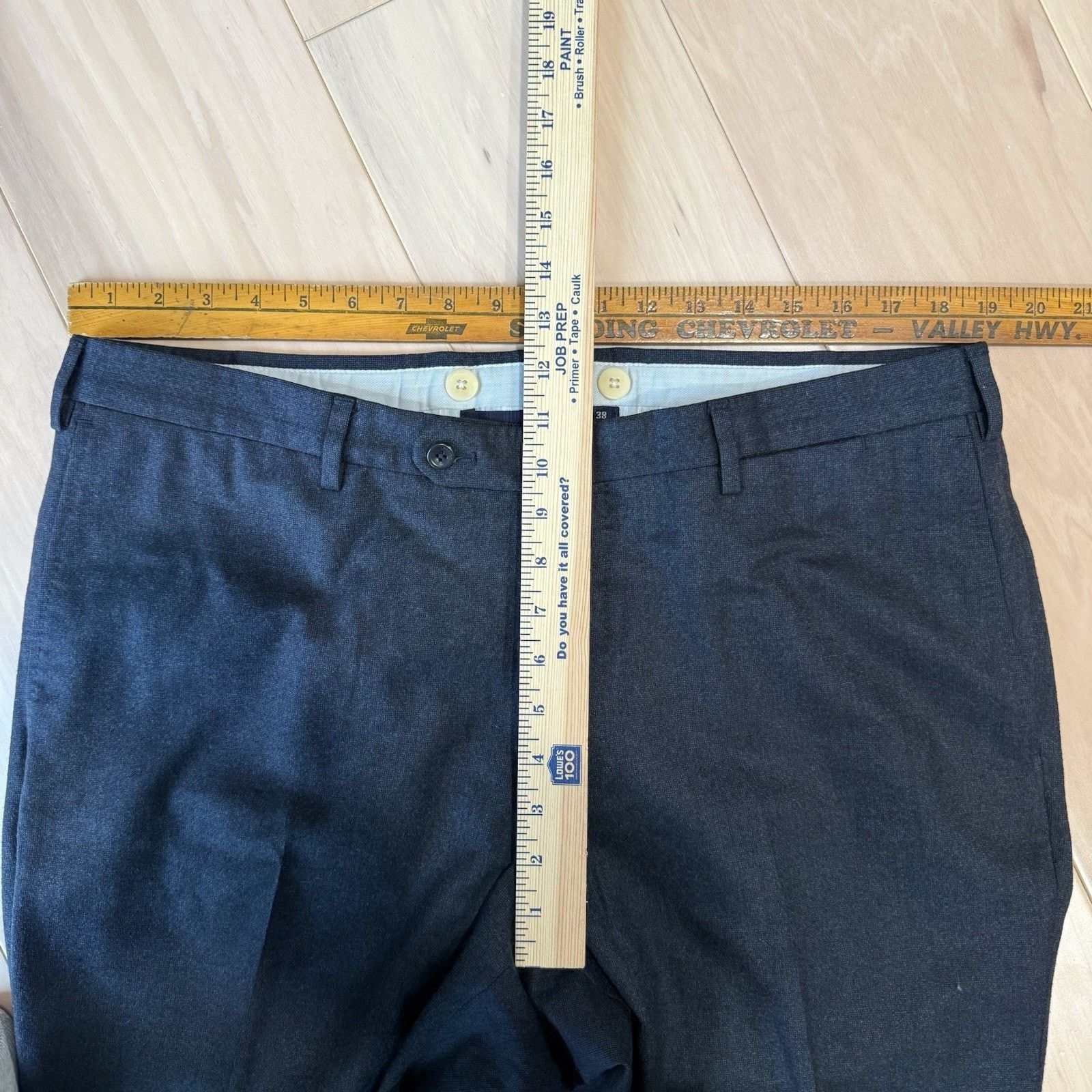 Incotex Incotex Wool Pants 38 Gray Italy Dress Trousers Designer Size US 38 / EU 54 - 7 Thumbnail