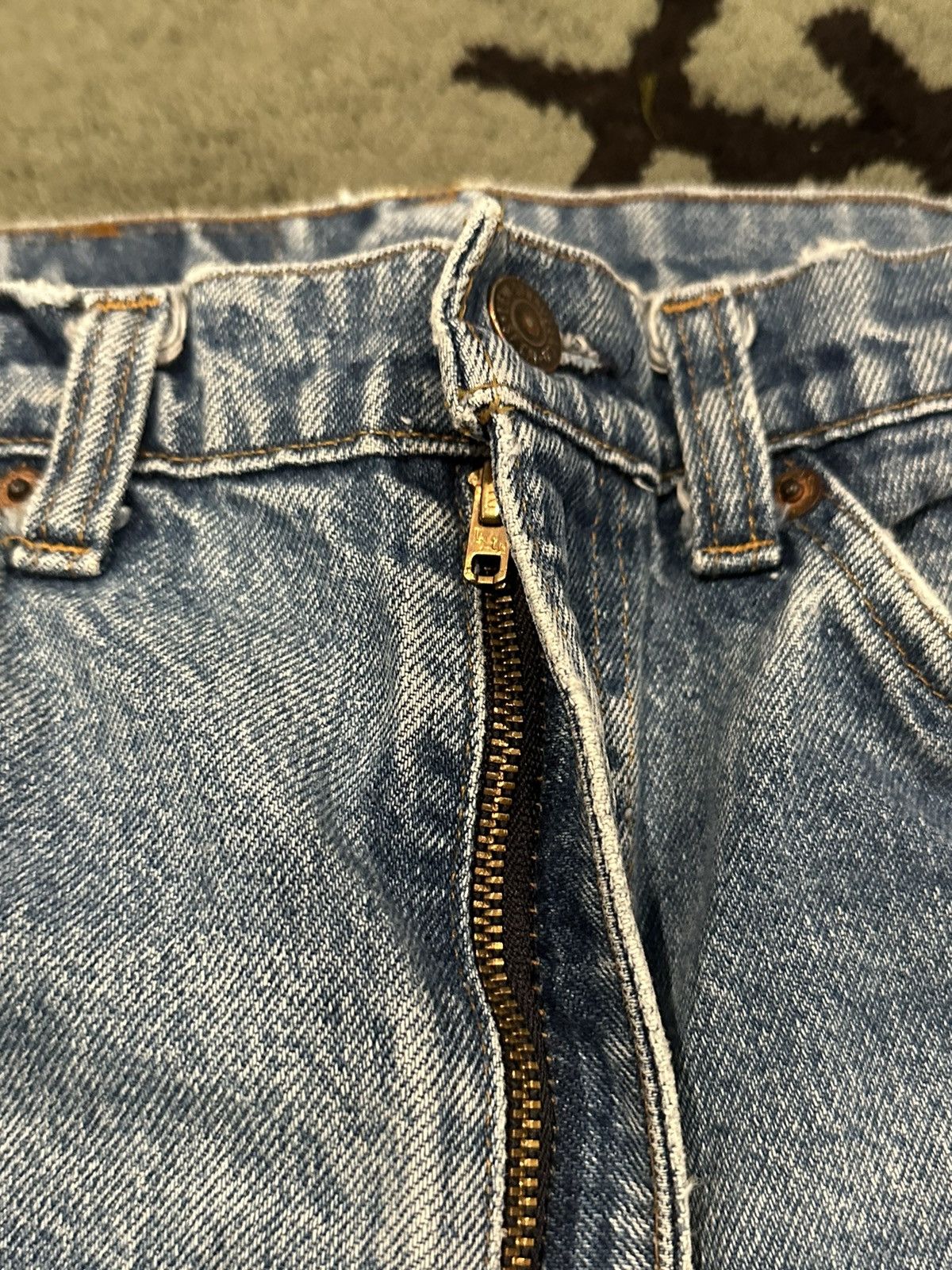 Levi's × Vintage Vintage 70’s Levi’s Orange Tab Light Wash Denim Size US 32 / EU 48 - 9 Thumbnail