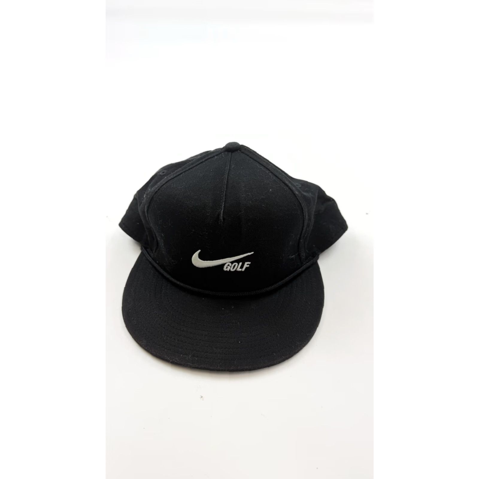 Nike Nike Hat Mens One Size Black Dri-Fit Retro Lightweight Snap Back Golf Adjustable Size ONE SIZE - 2 Thumbnail