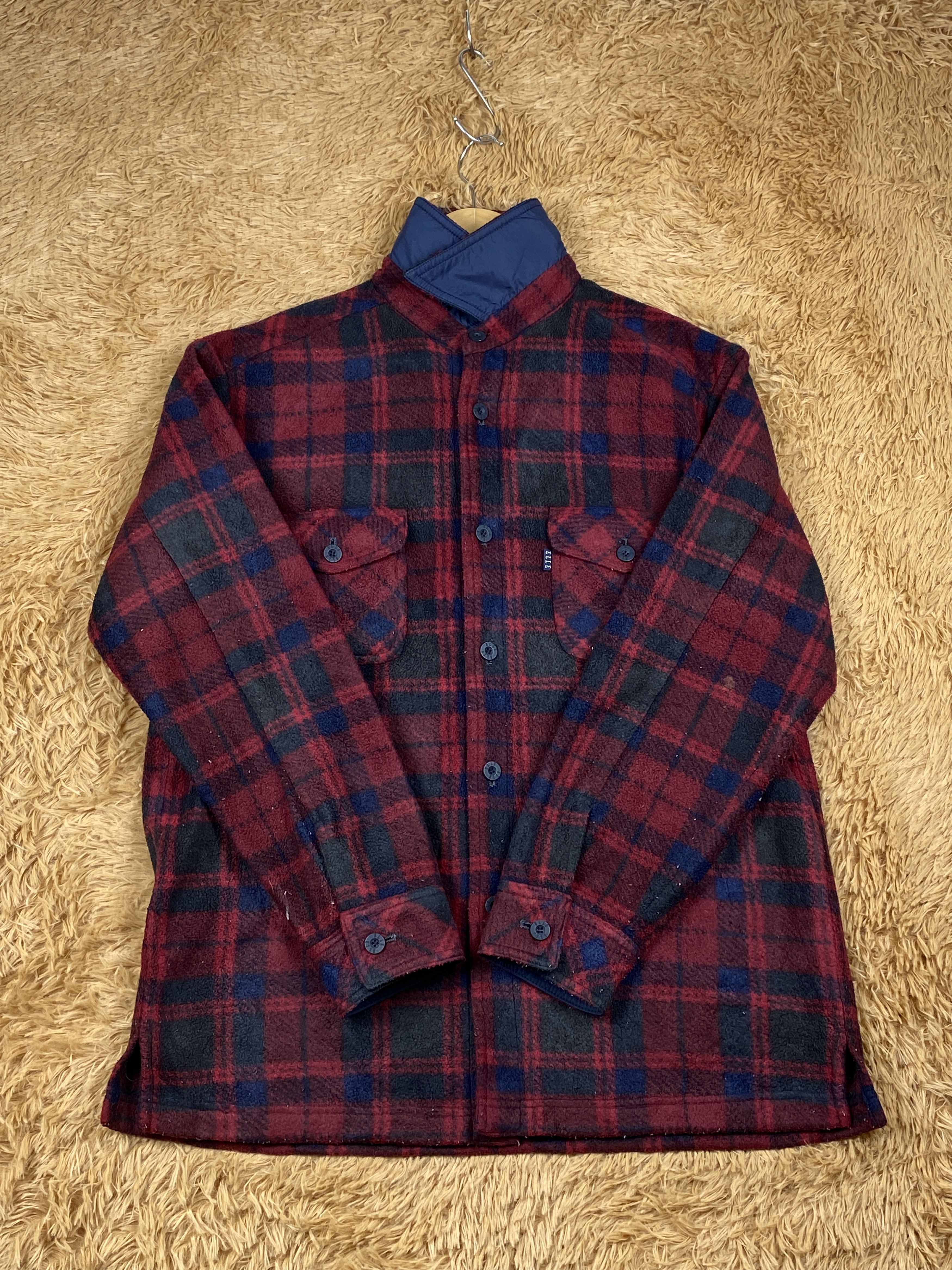 Vintage Vintage Elle Sport Flannel Jacket J0673 Size US S / EU 44-46 / 1 - 5 Thumbnail