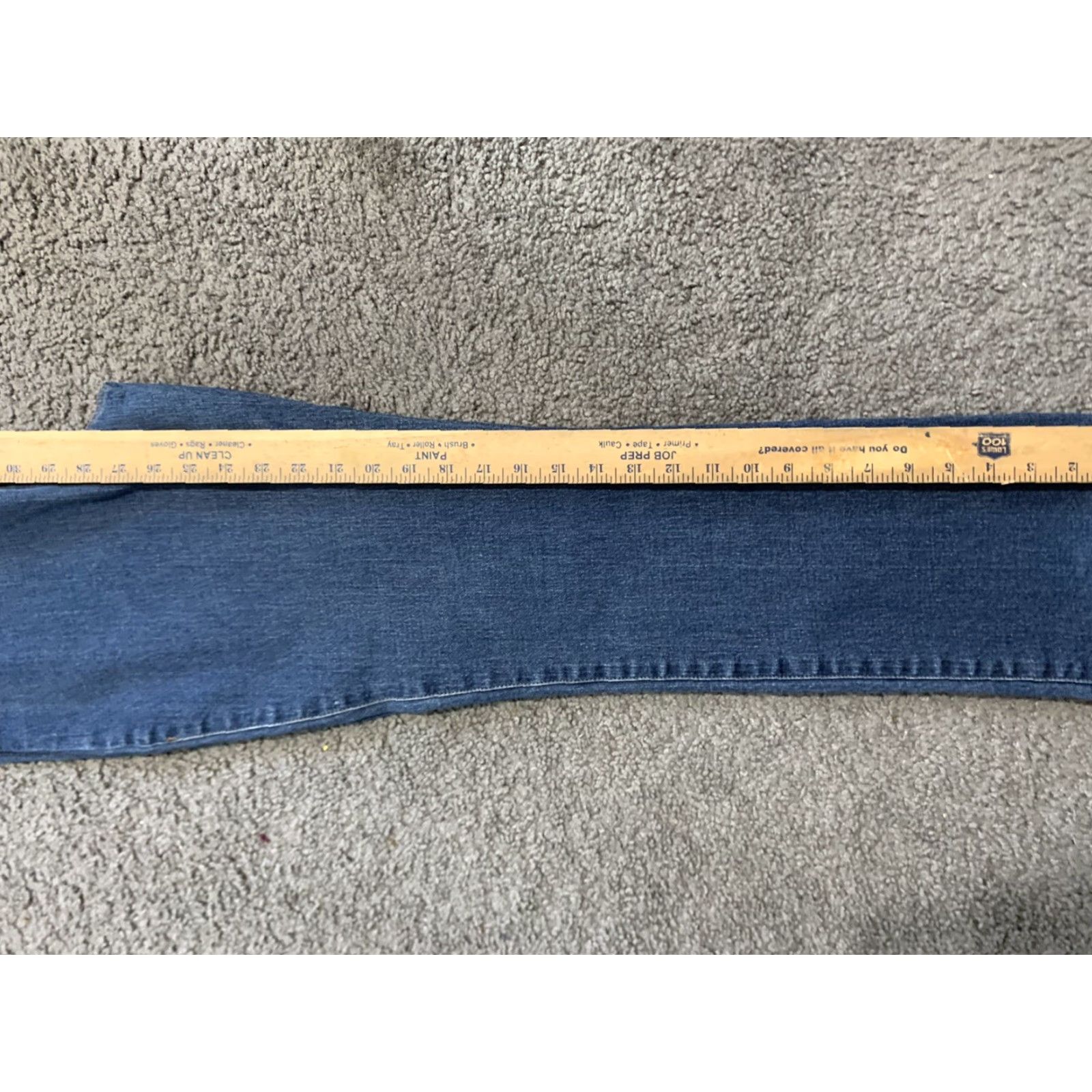 CO Lauren Jeans Co. Jeans Women Petite 6P Dark Wash Blue Denim 5-Pocket Relaxed Womens Size 28" / US 6 / IT 42 - 7 Thumbnail