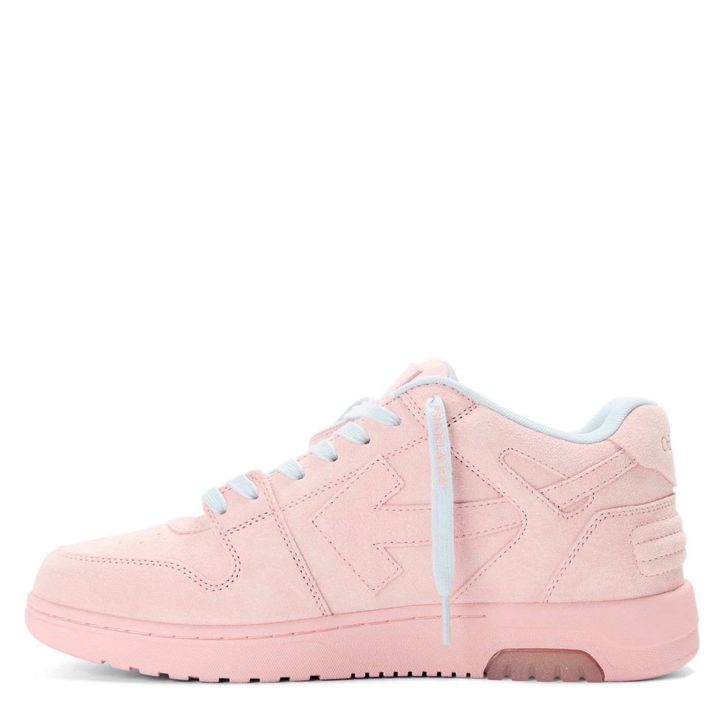 Off-White o1g2r1mq0226 Outofoffice Low-Top Trainers in Soft Pink Size US 13 / EU 46 - 2 Thumbnail