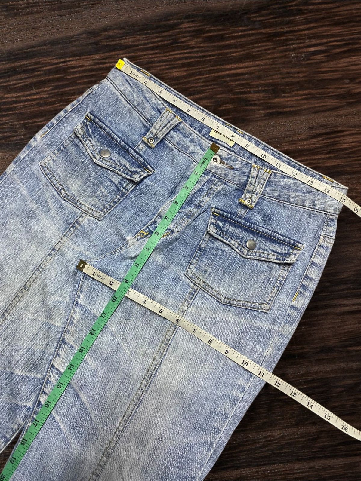 Japanese Brand Vintage Japanese Brand Silcat Bush Pant Light Wash Baggy Size US 30 / EU 46 - 12 Thumbnail