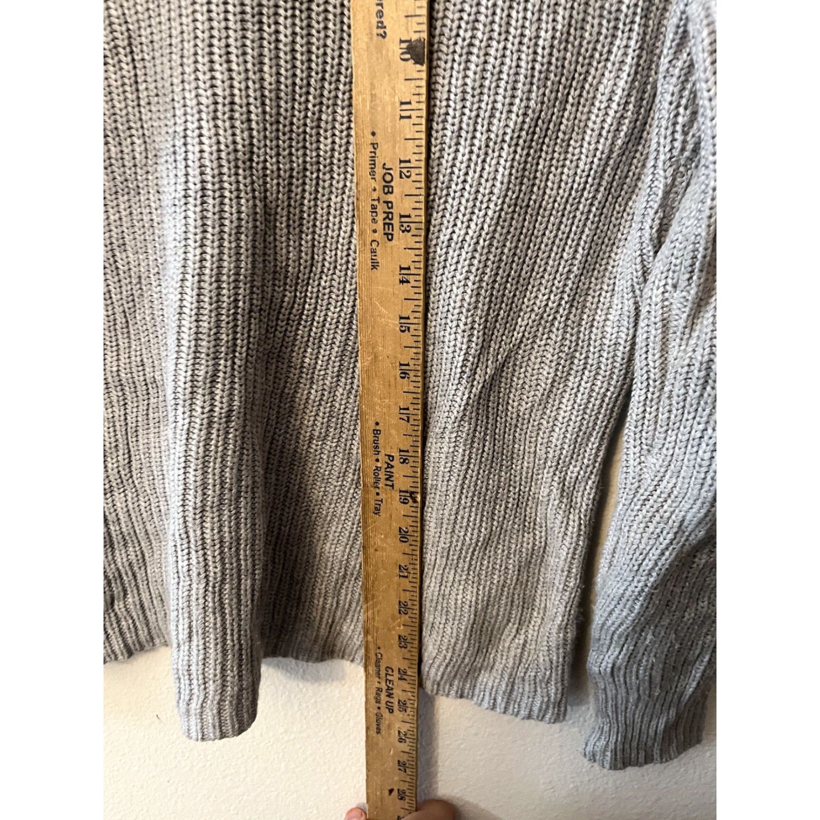 Guess VINTAGE GUESS Blue Open V-Neck Sweater Shirt Womens M Blue Open Zips Sleeve Pullover Size M Size M / US 6-8 / IT 42-44 - 4 Thumbnail