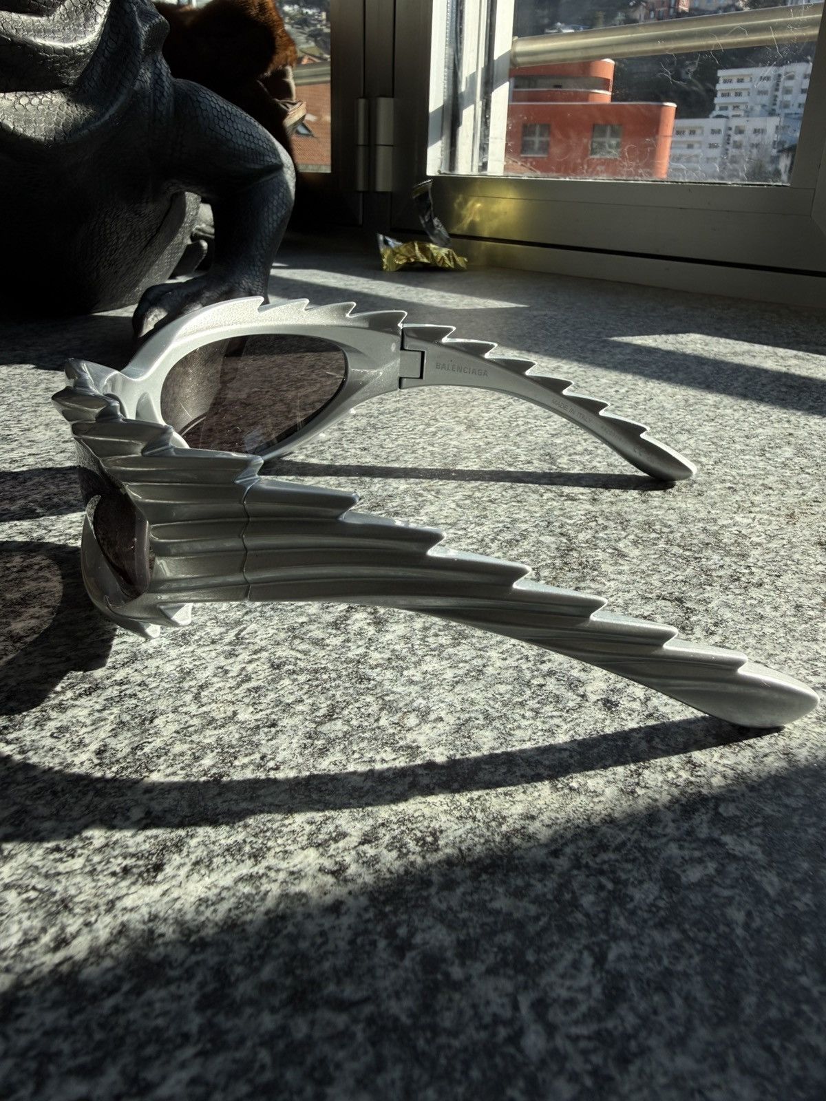 Balenciaga BALENCIAGA spike Sunglasses Size ONE SIZE - 4 Thumbnail