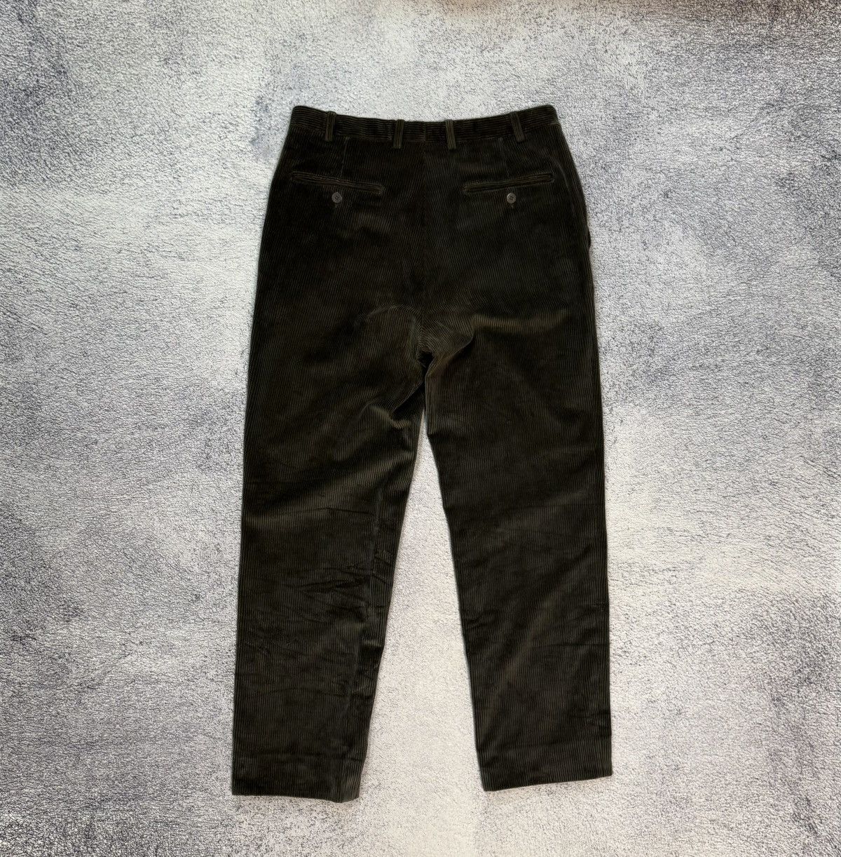 Canali Canali Men Corduroy Chino Pants Made In Italy Size 50 Luxury Size US 34 / EU 50 - 9 Thumbnail