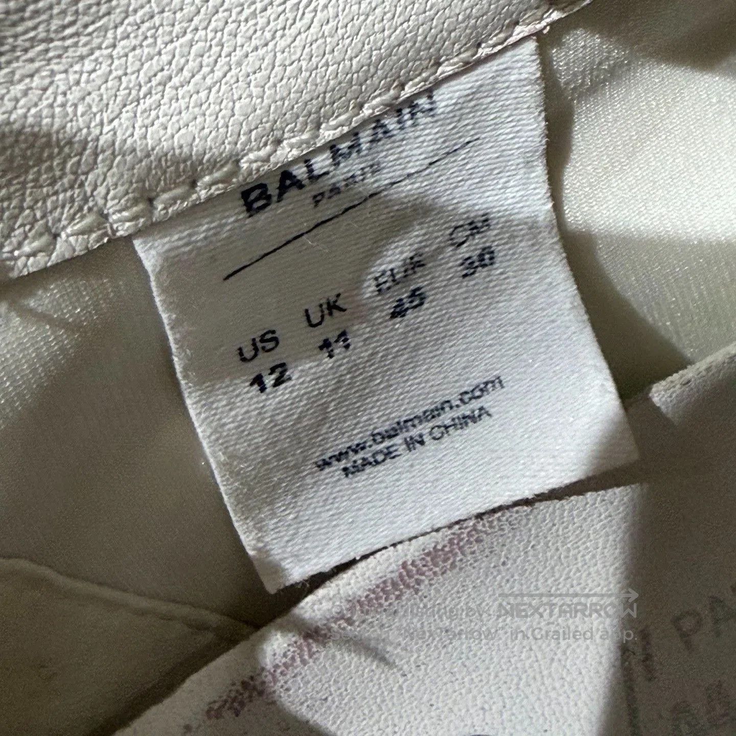 Balmain Balmain Small Logo Platform Lace-Up Sneakers. Size US 11 / EU 44 - 8 Thumbnail